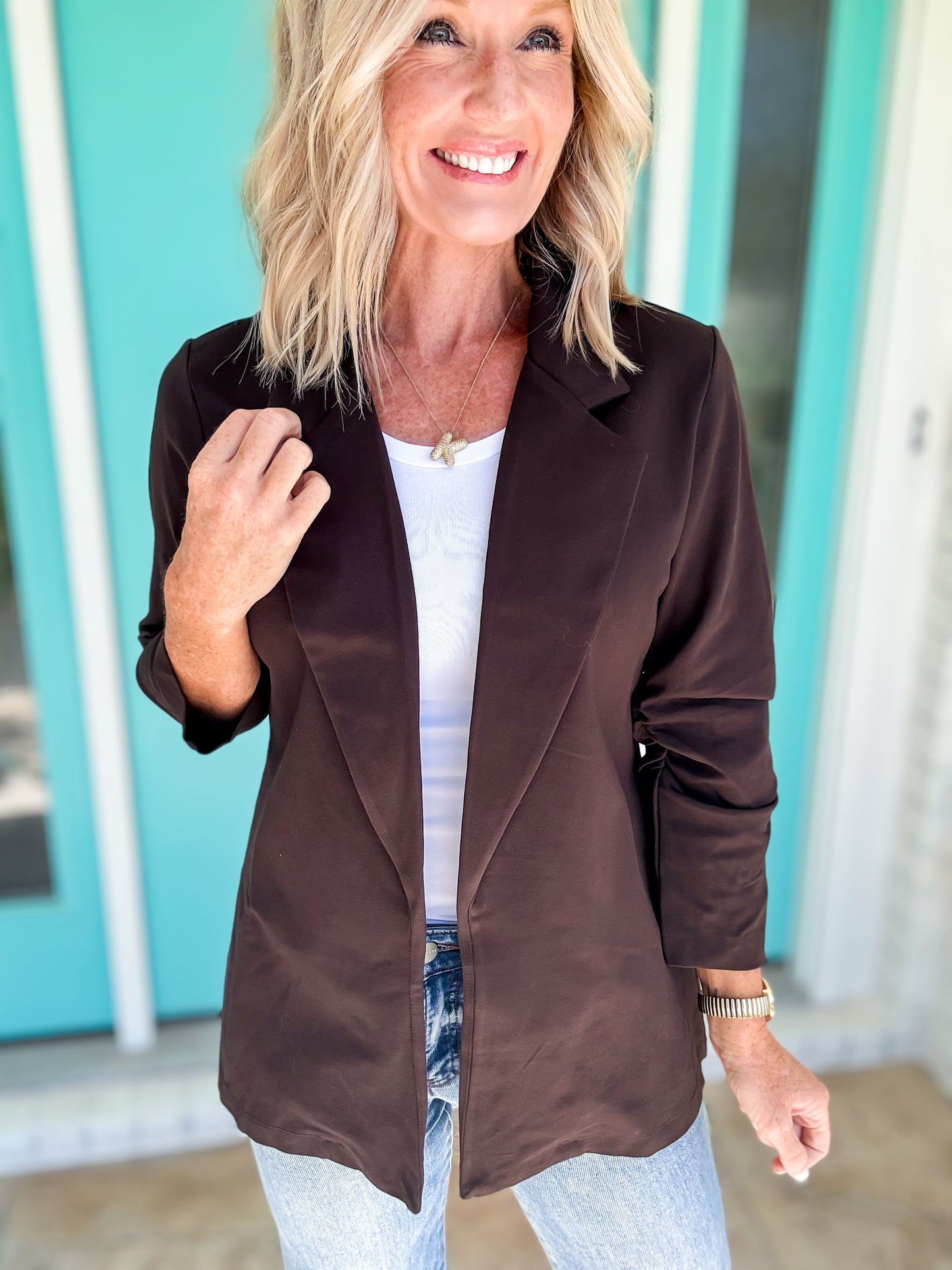 The Bella Flex Blazer *stretchy*