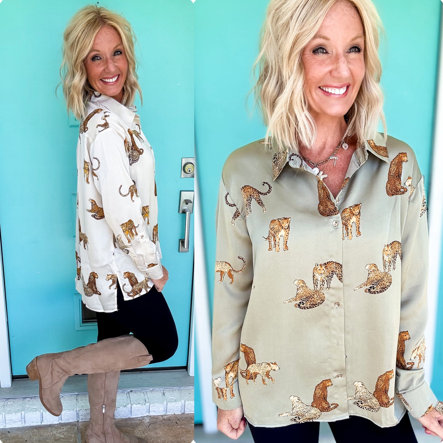 Jungle Glow Tiger Top