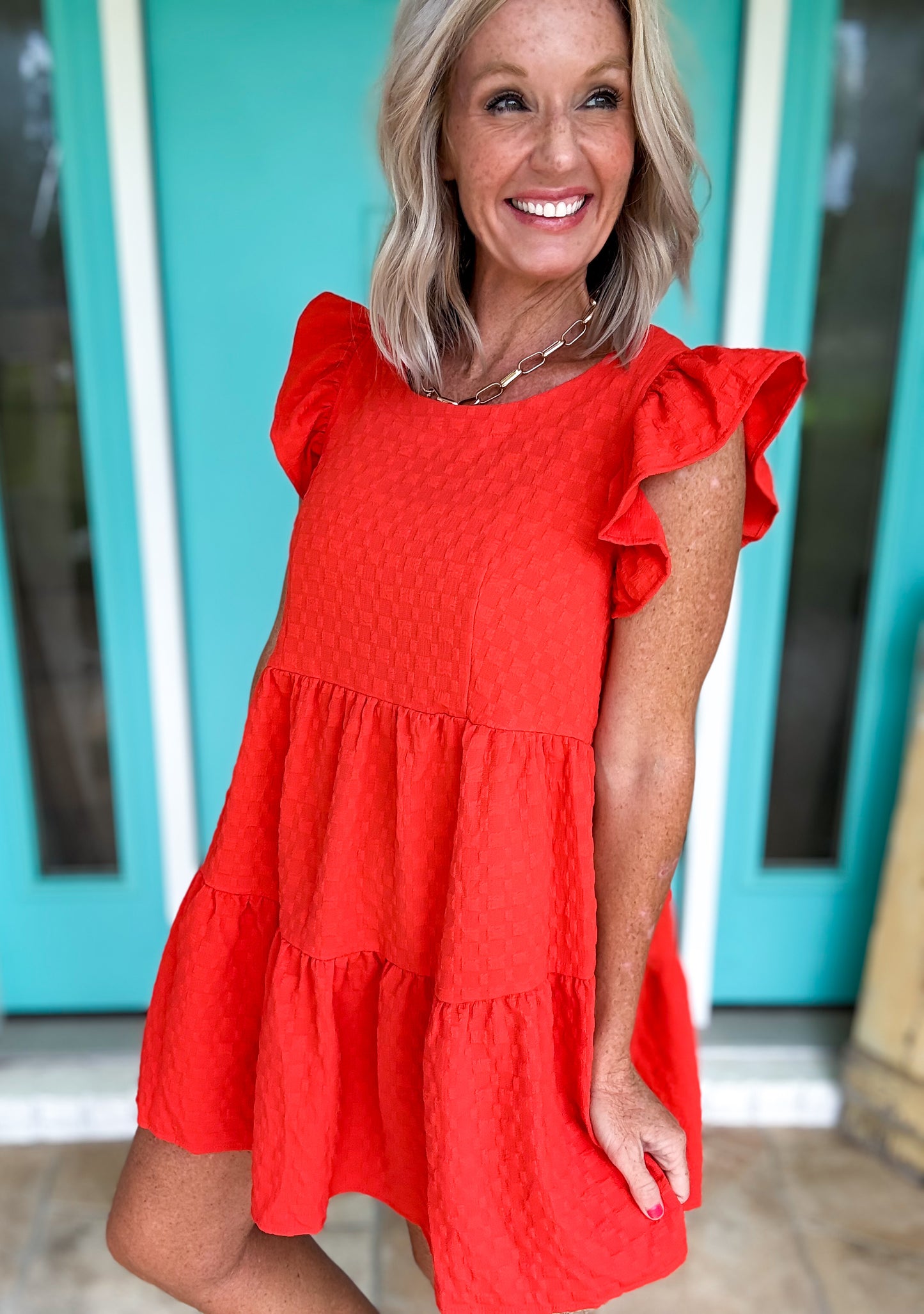 Woven Whisper Dress