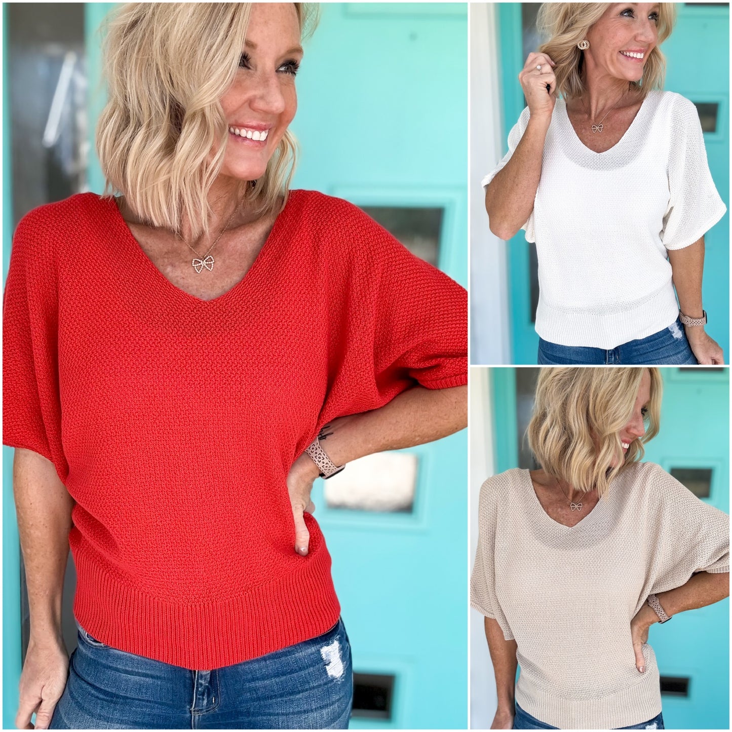 Dolman Divine Textured Top