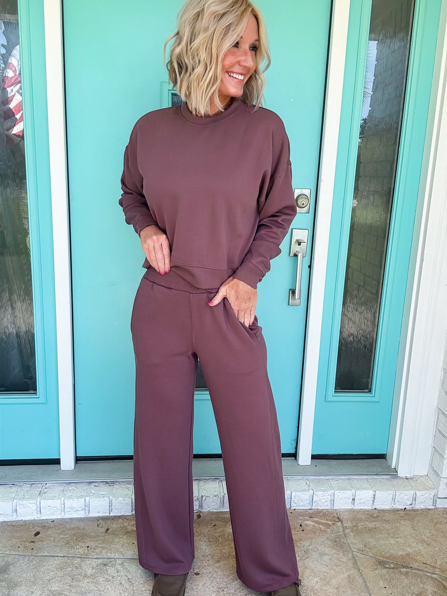 Ribbed Rush Luxe Pants by Mono B