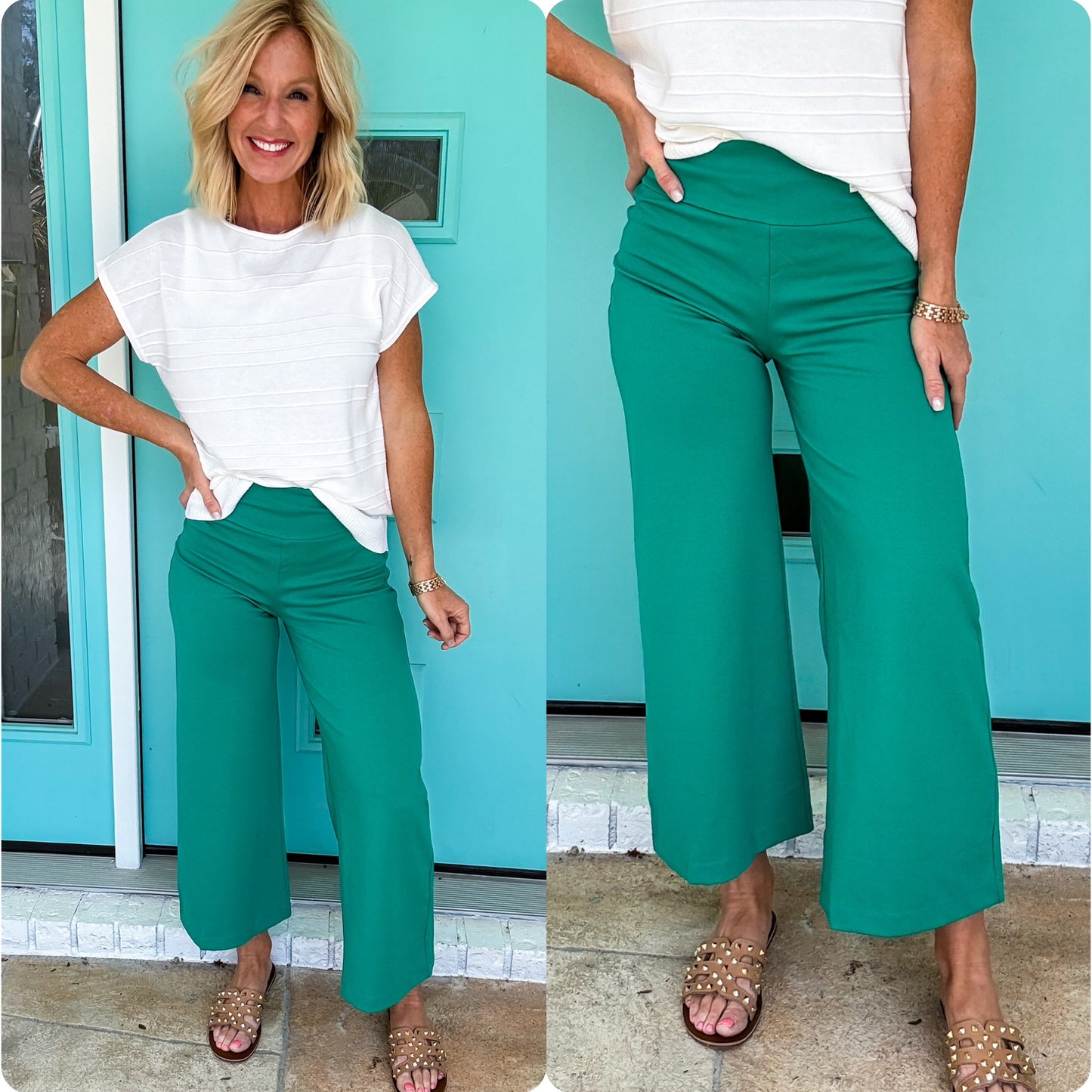 Bella Wide Leg Flex Dress Pants *stretch*
