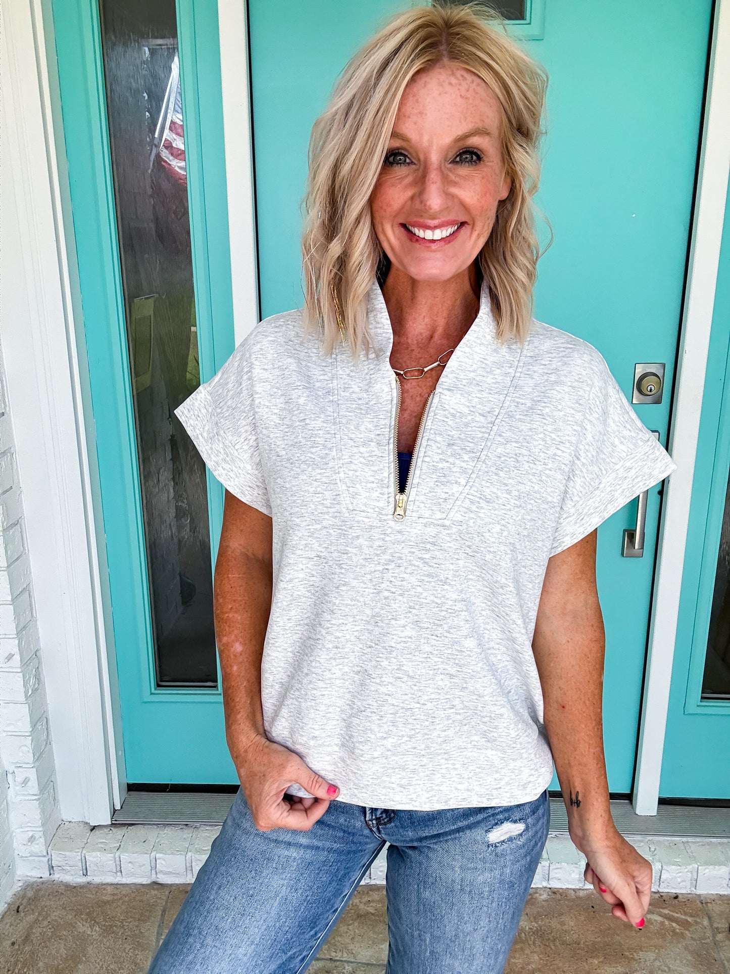 The Scuba Zip Top