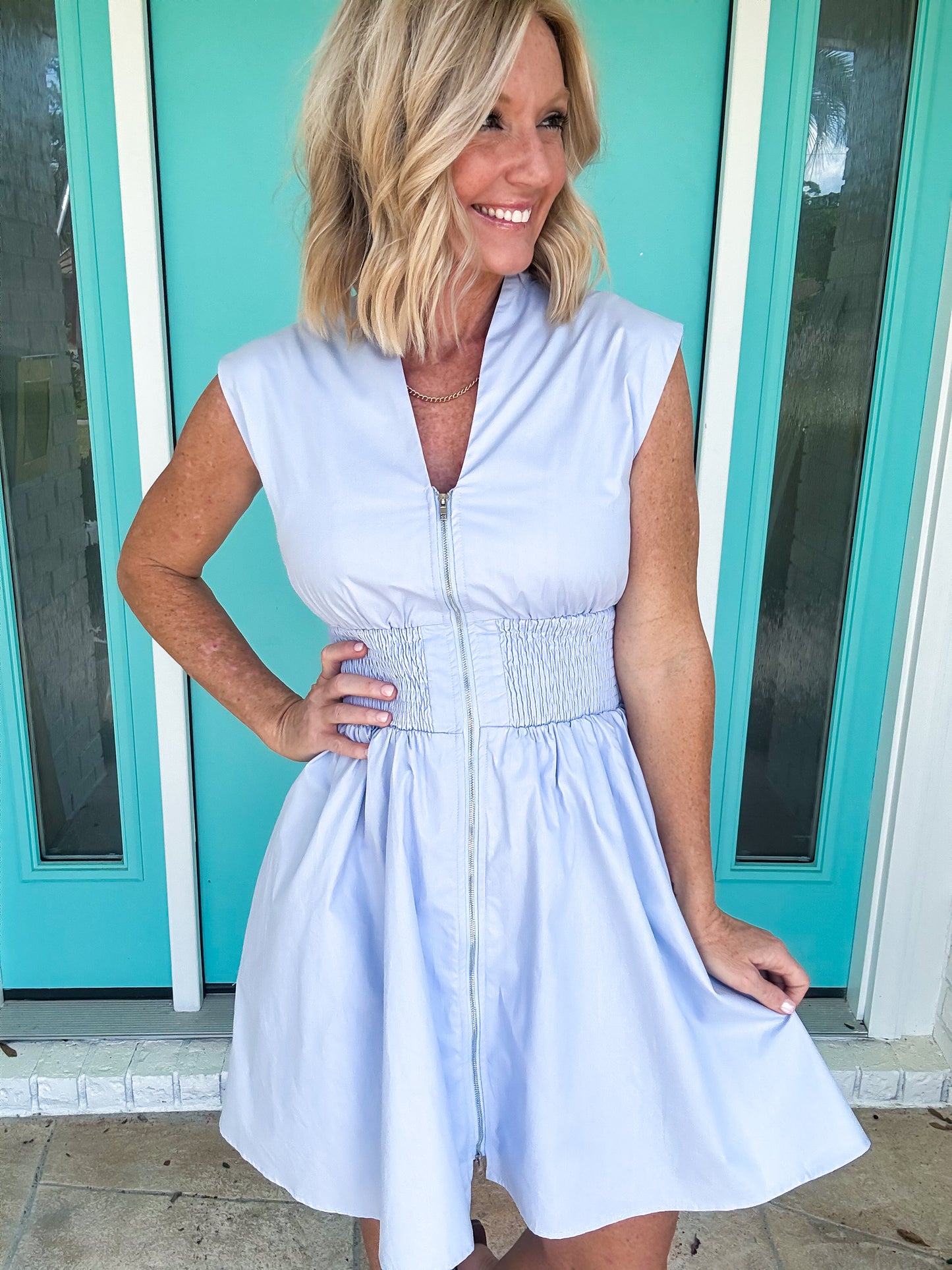 Skyline Zip Dress