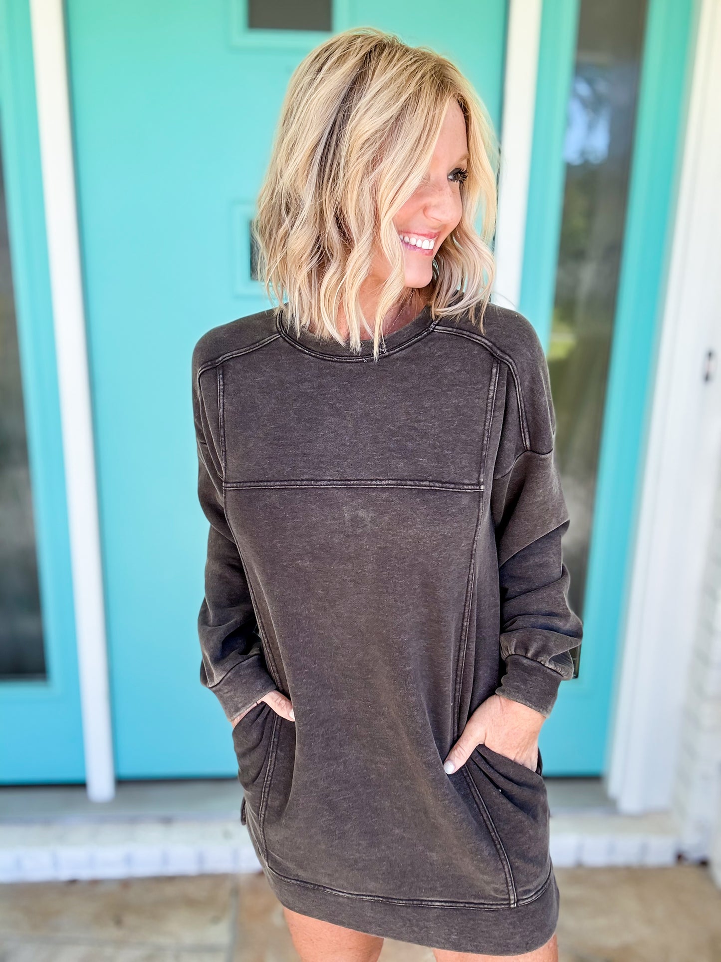 Effortless Sweatshirt Dress