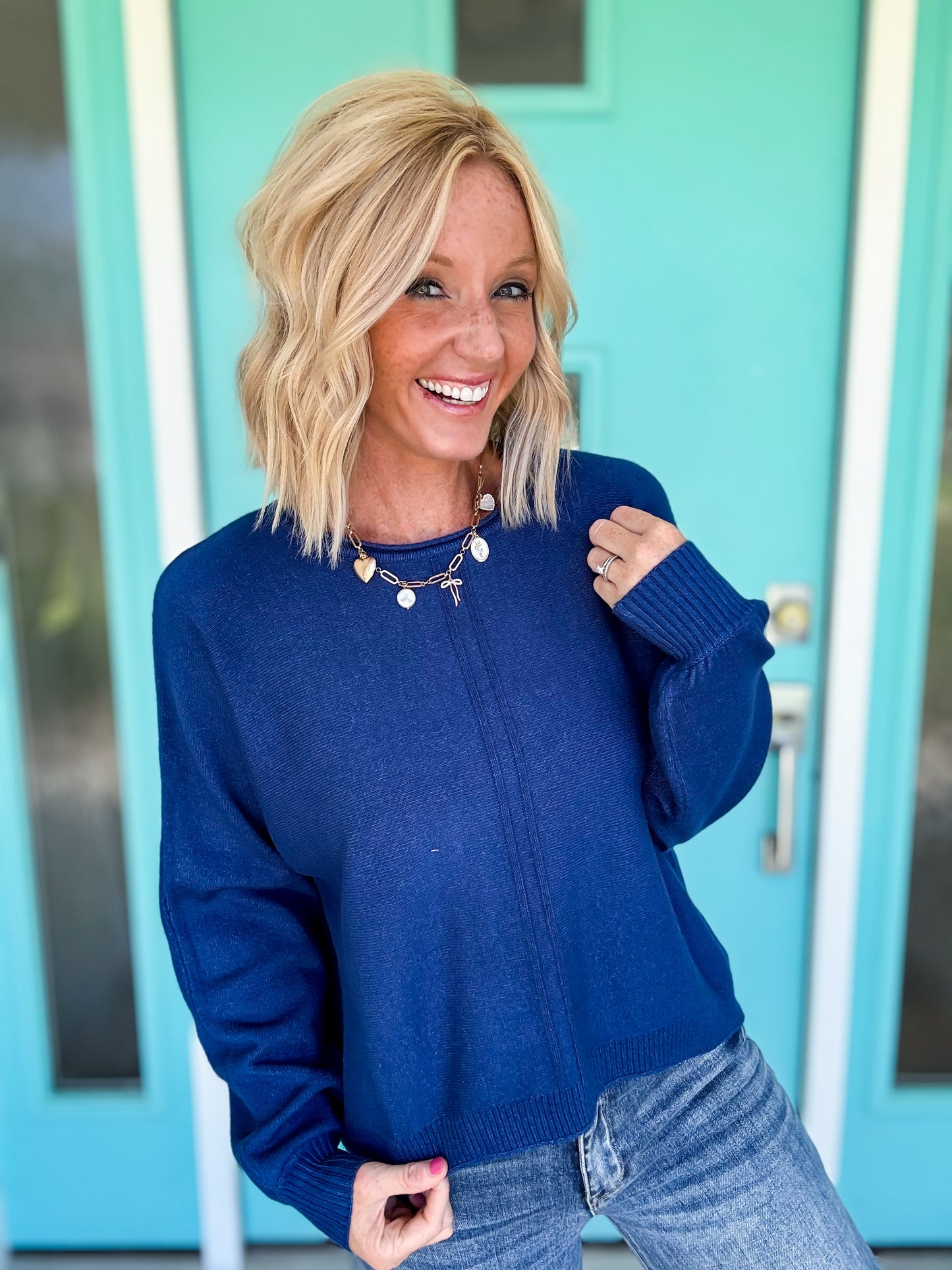 Down the Middle Sweater