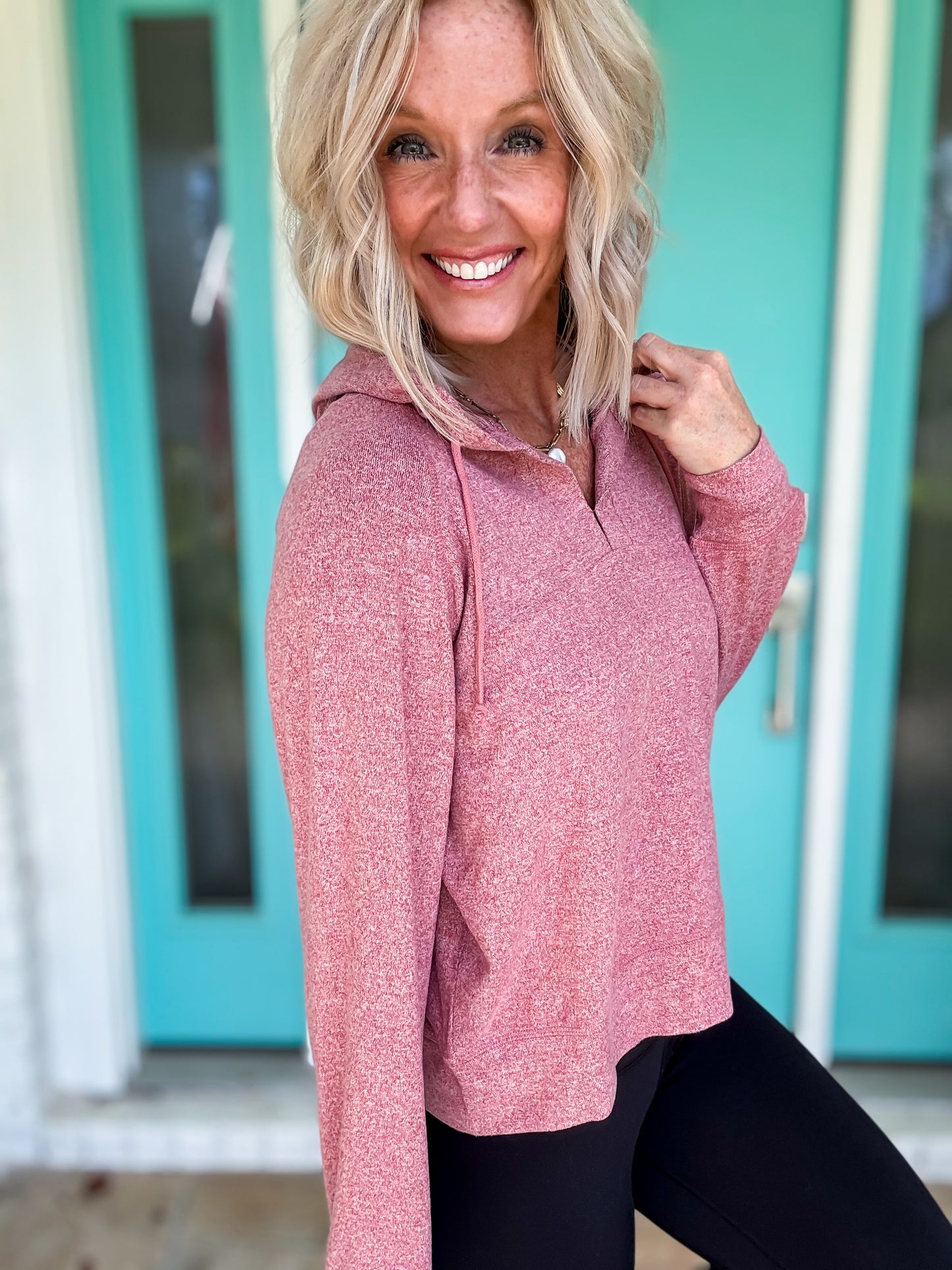 Crimson Comfort Top by Mono B *ultra soft*