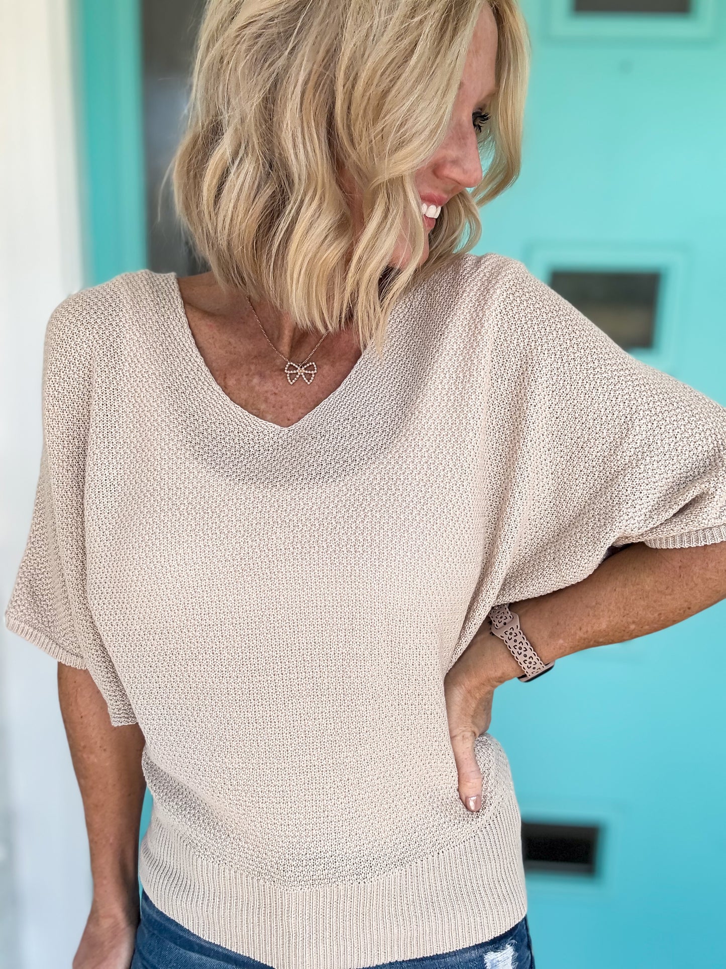 Dolman Divine Textured Top