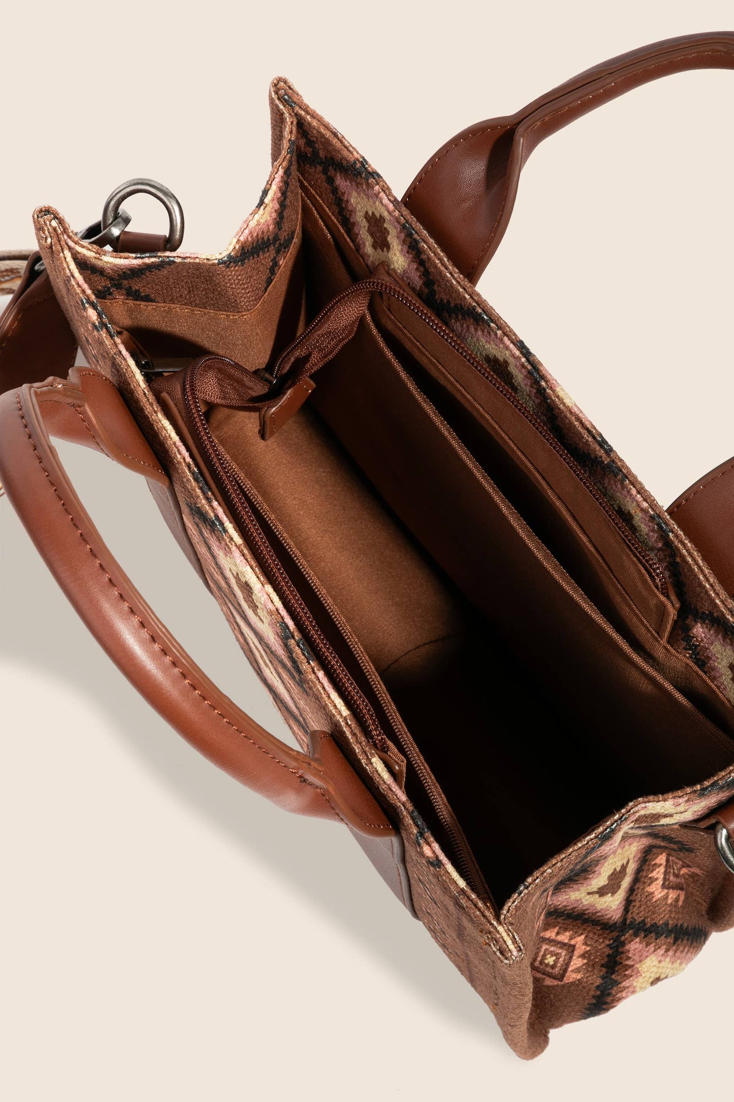 Boho Western Pattern Square Bag