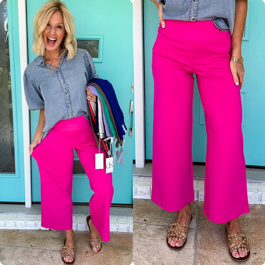 Bella Wide Leg Flex Dress Pants *stretch*