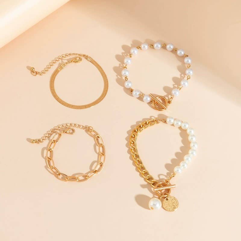 Layered Luxe Bracelet Set