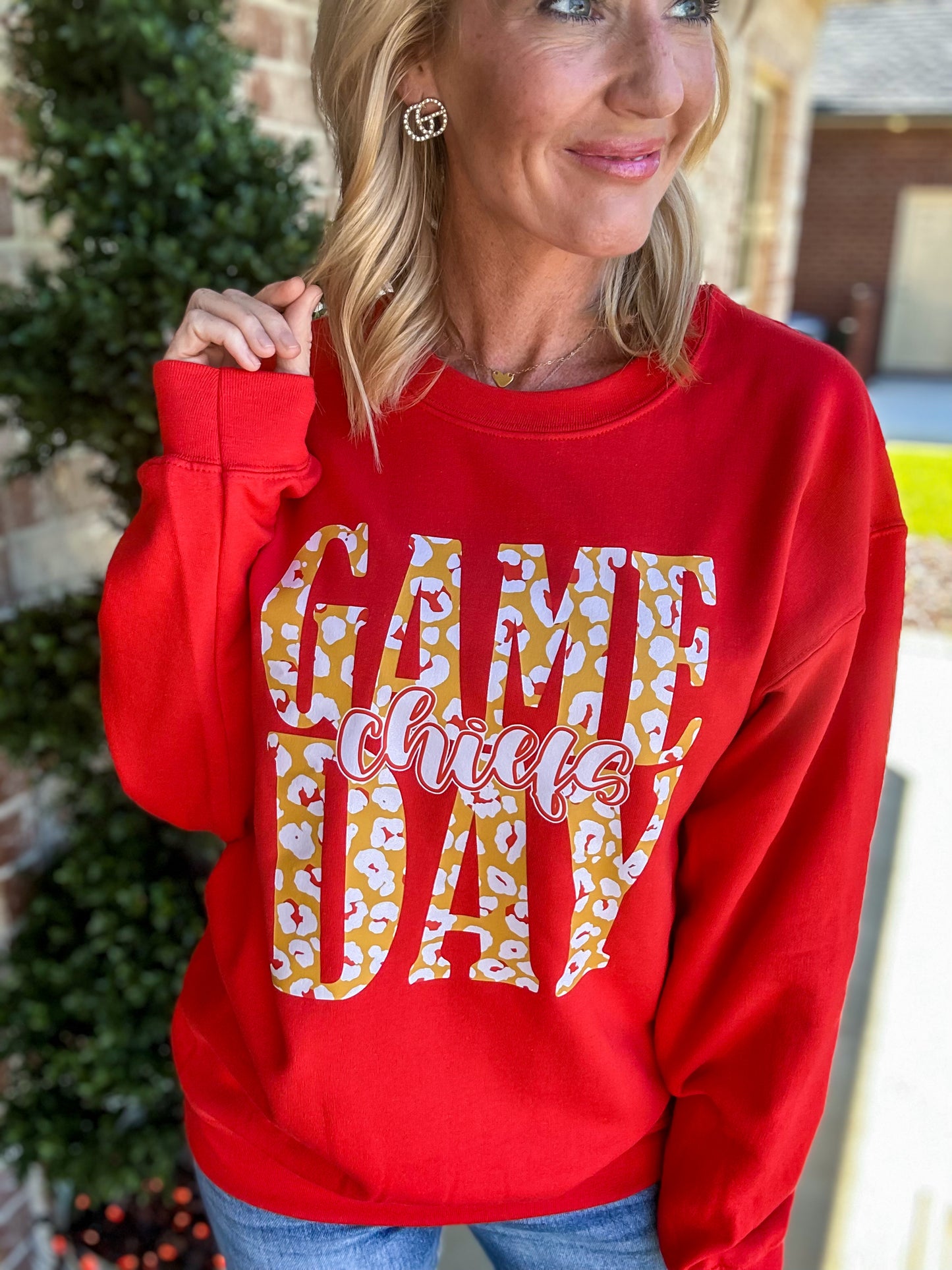 GameDay Leopard Sweatshirt