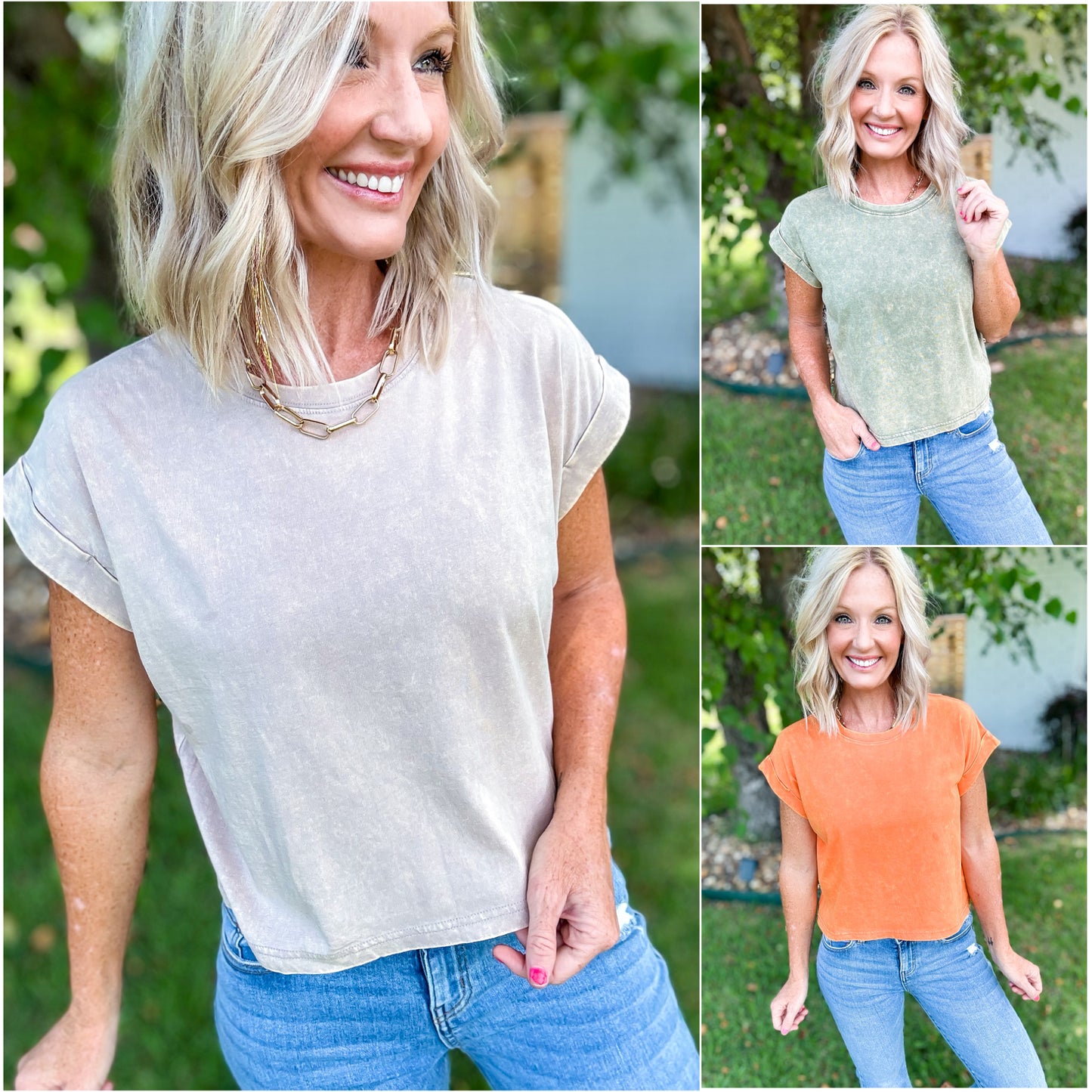 Comfy Cuff Fall Tee