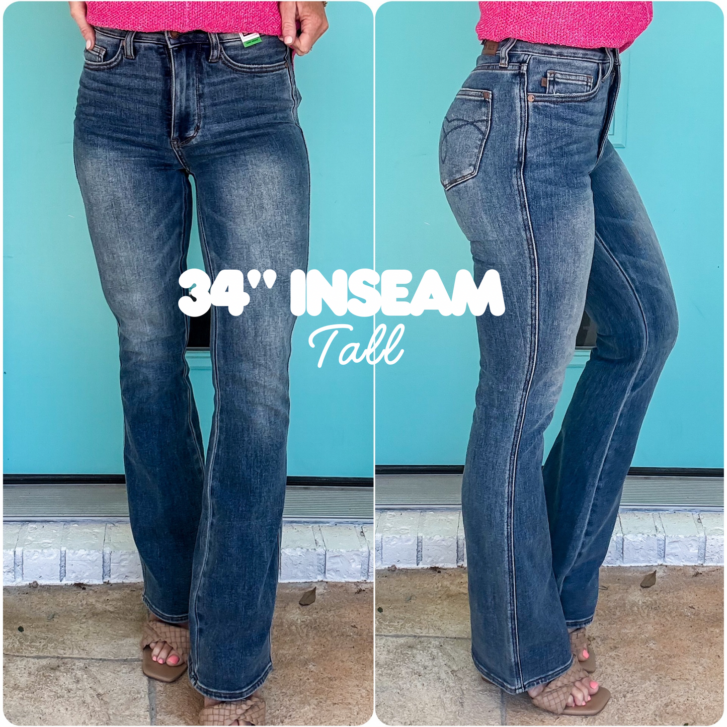 Dreamweaver Bootcut Jeans by Judy Blue -- *34" Inseam*