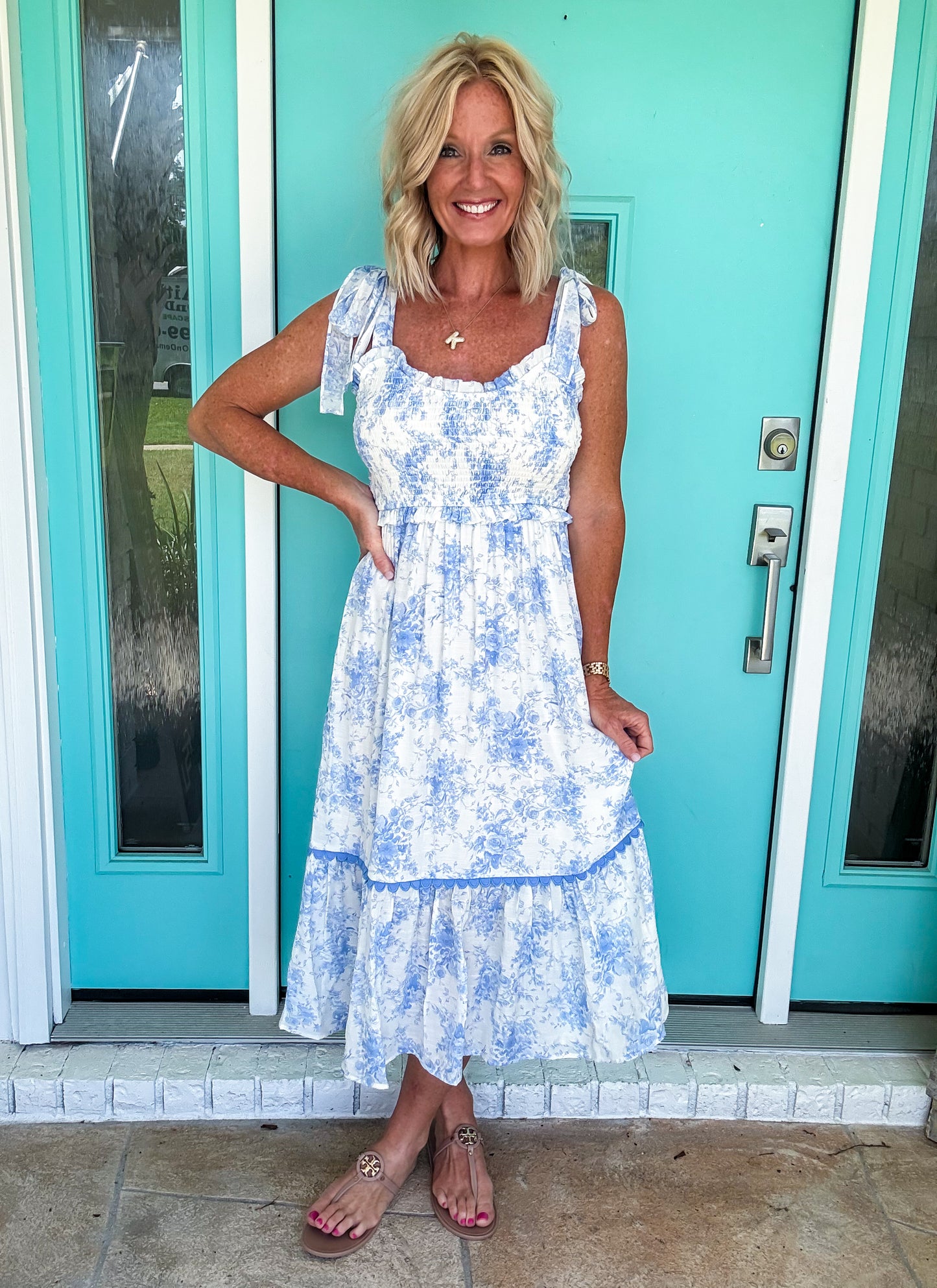 Blossom Breeze Smocked Dress