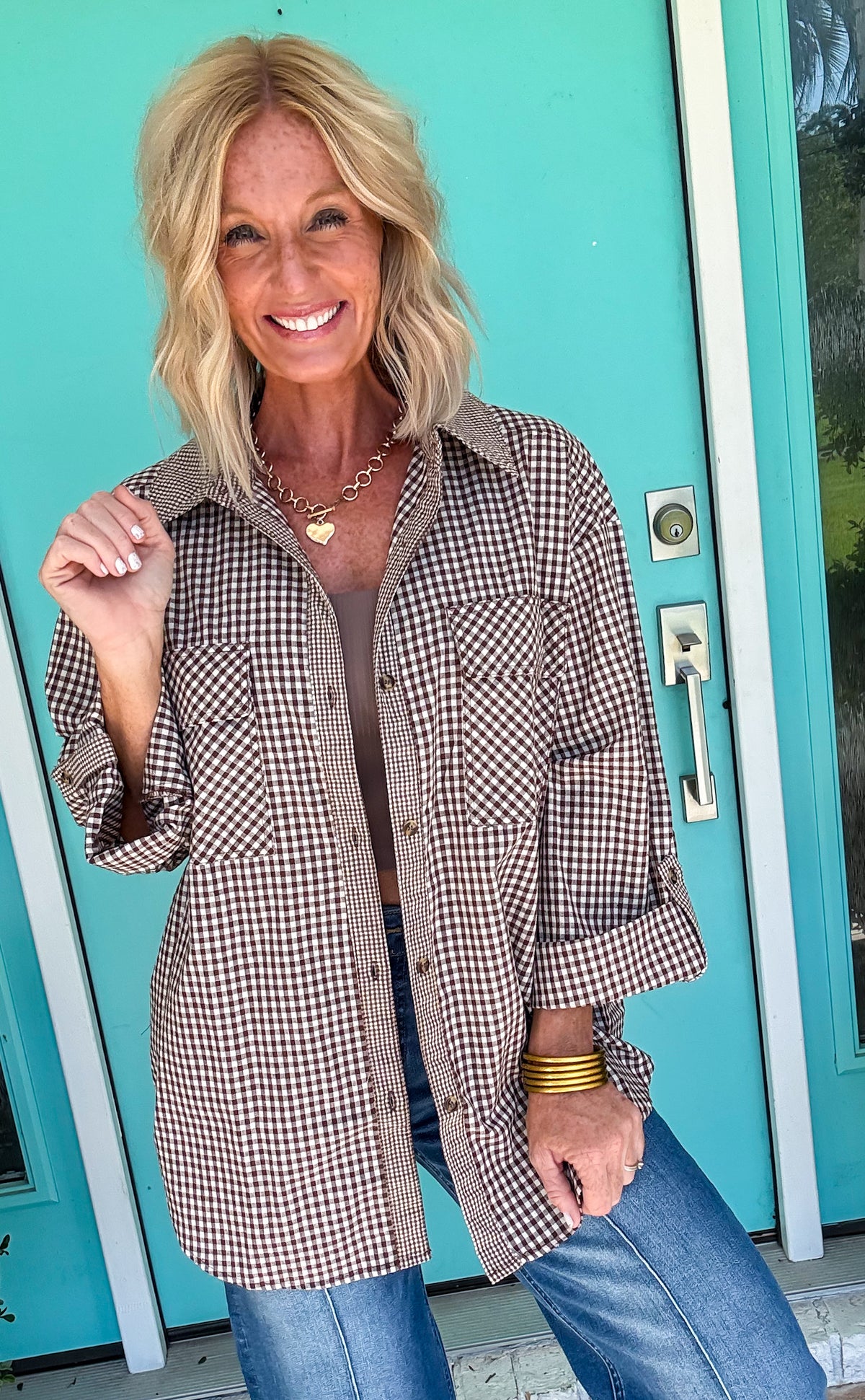 Bonfire Night Oversized Flannel