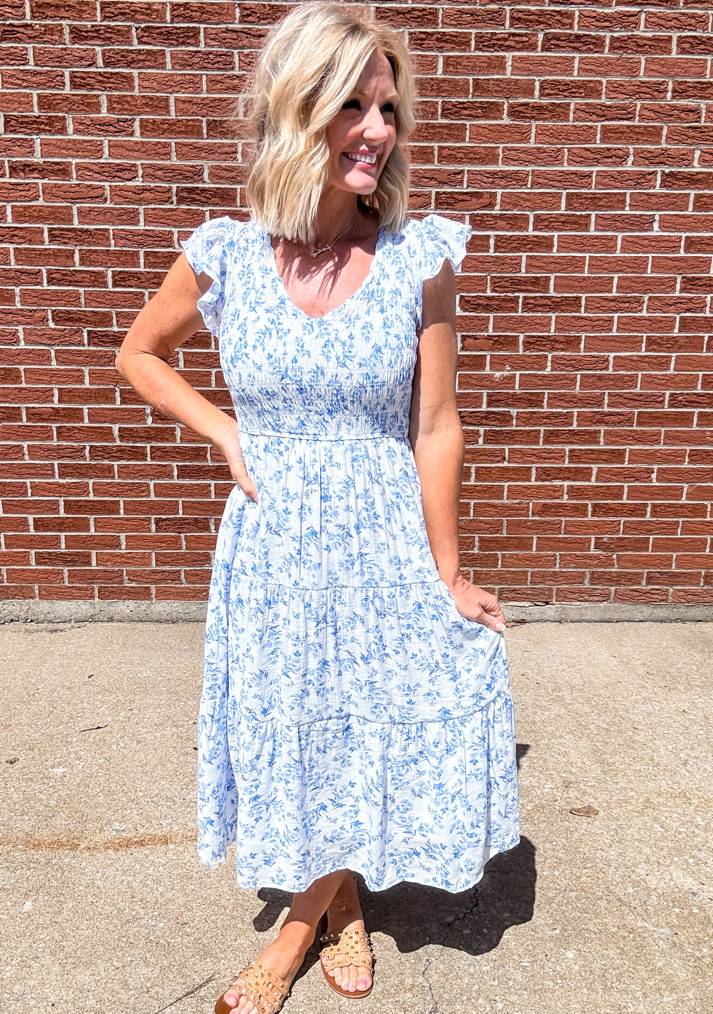 Bloom Bound Smocked Dress