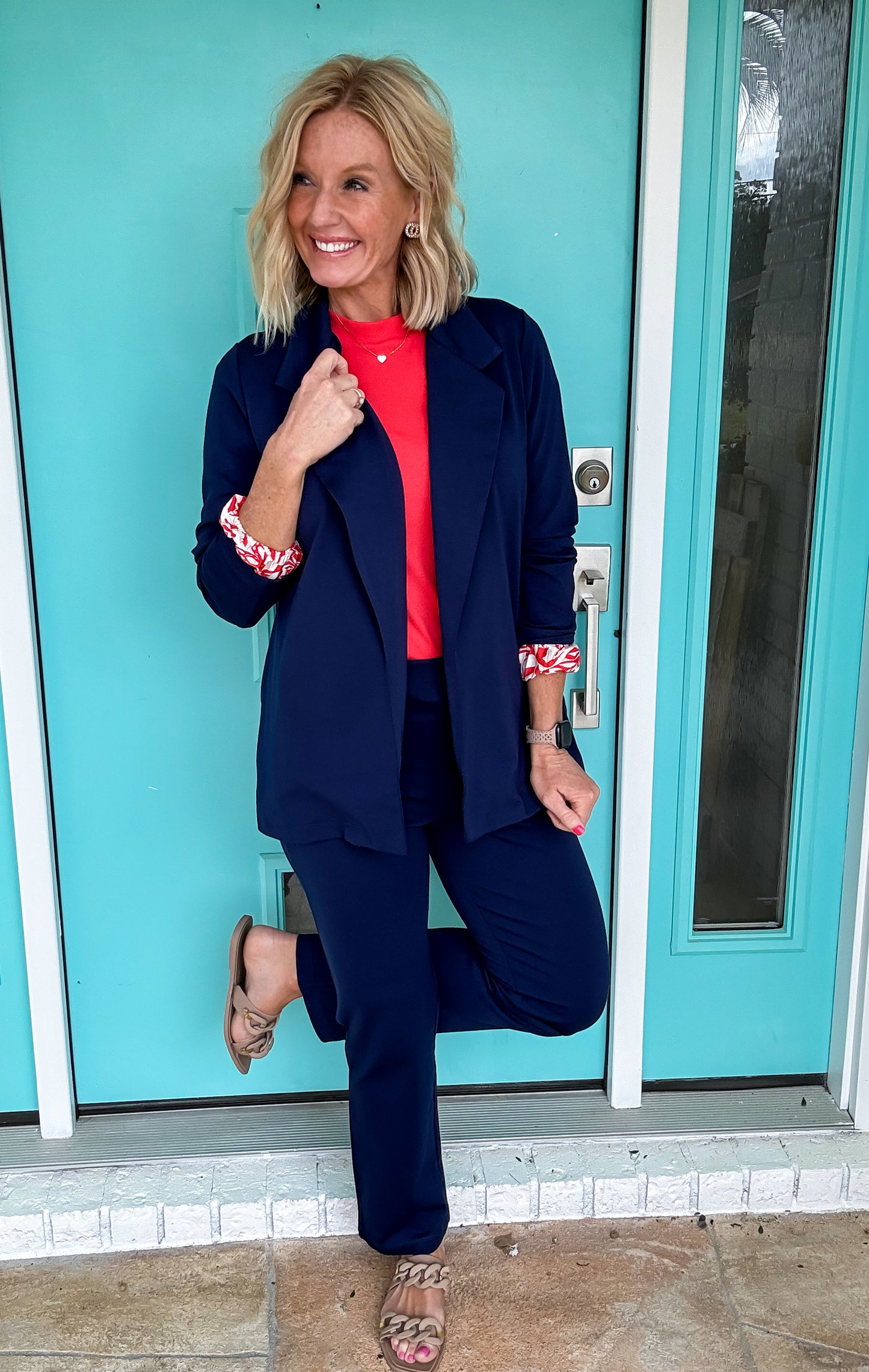 The Bella Flex Straight Dress Pants *stretch*