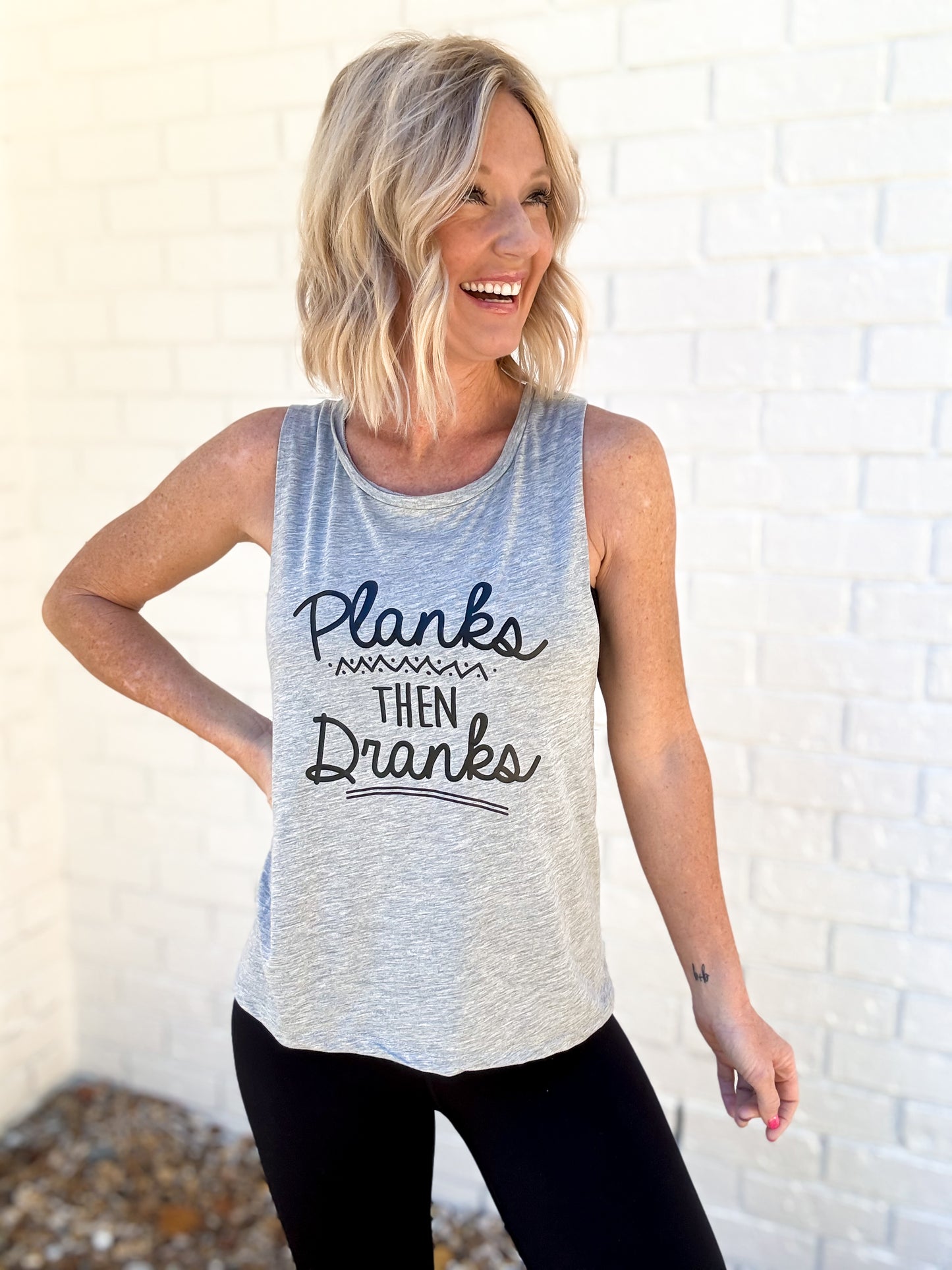Planks Then Dranks Tank