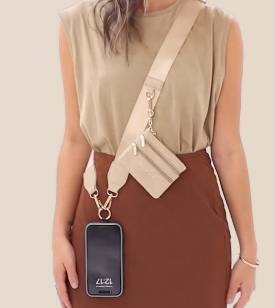 Clip & Go Athleisure Strap with Pouch