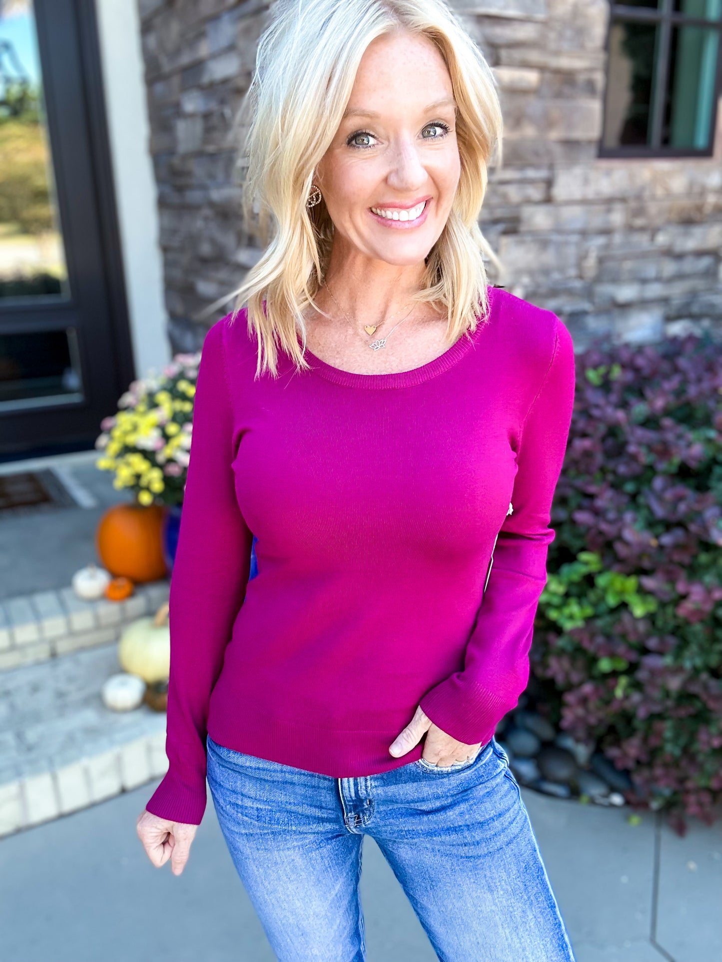 The Sarah Simplicity Sweater
