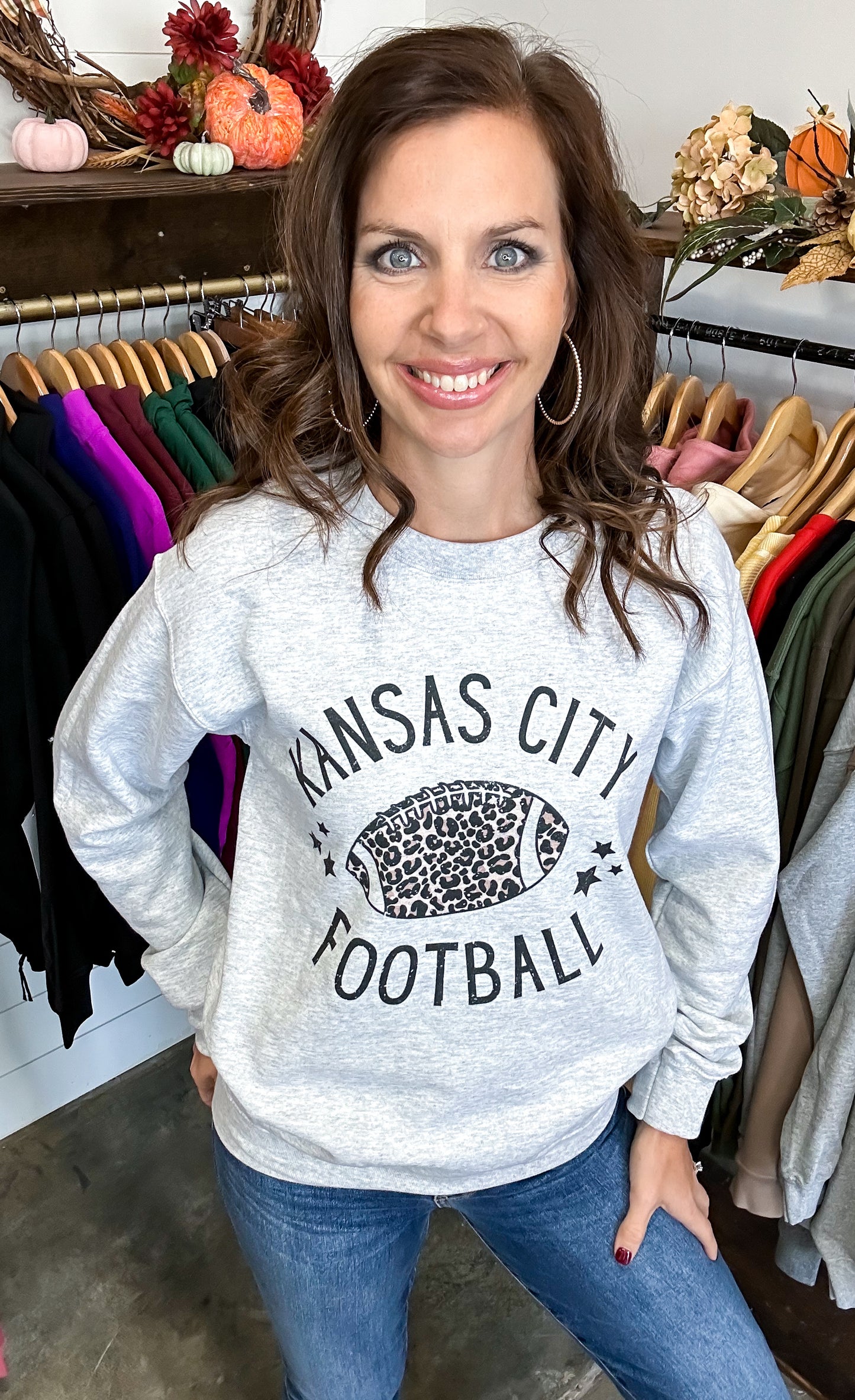 Kansas City Cheetah Football Sweatshirt