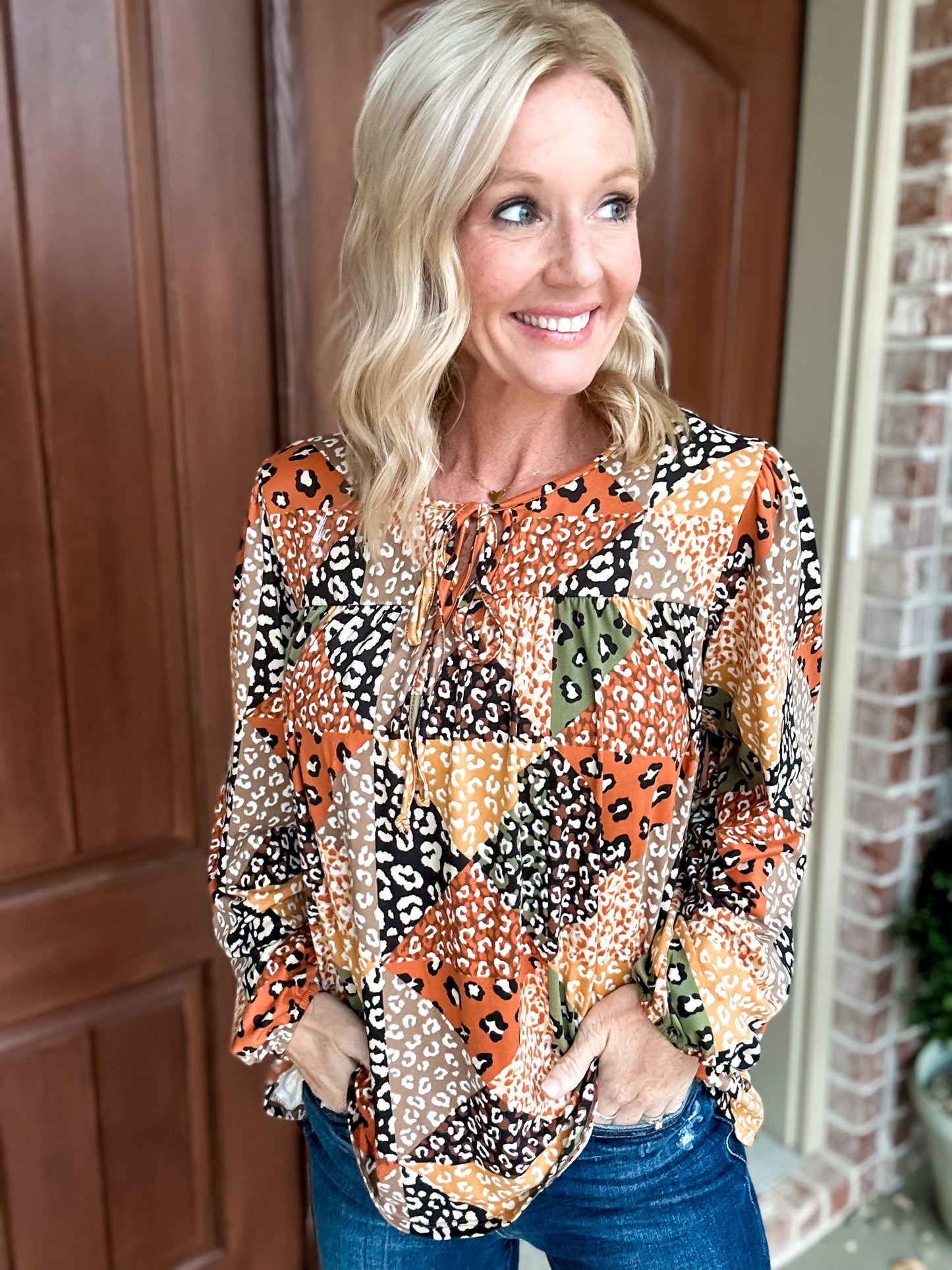 The Alex Patchwork Top