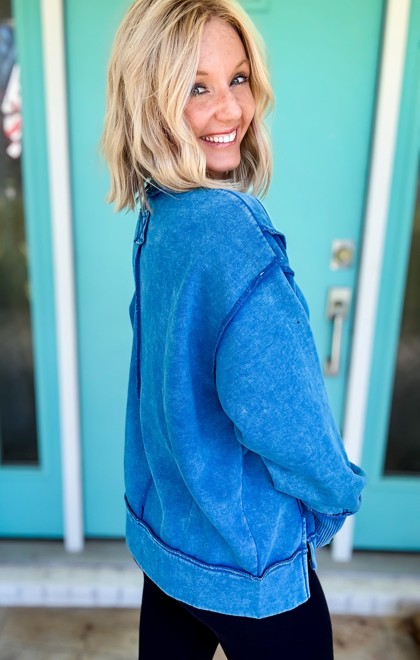 Fray + Fleece Sweatshirt