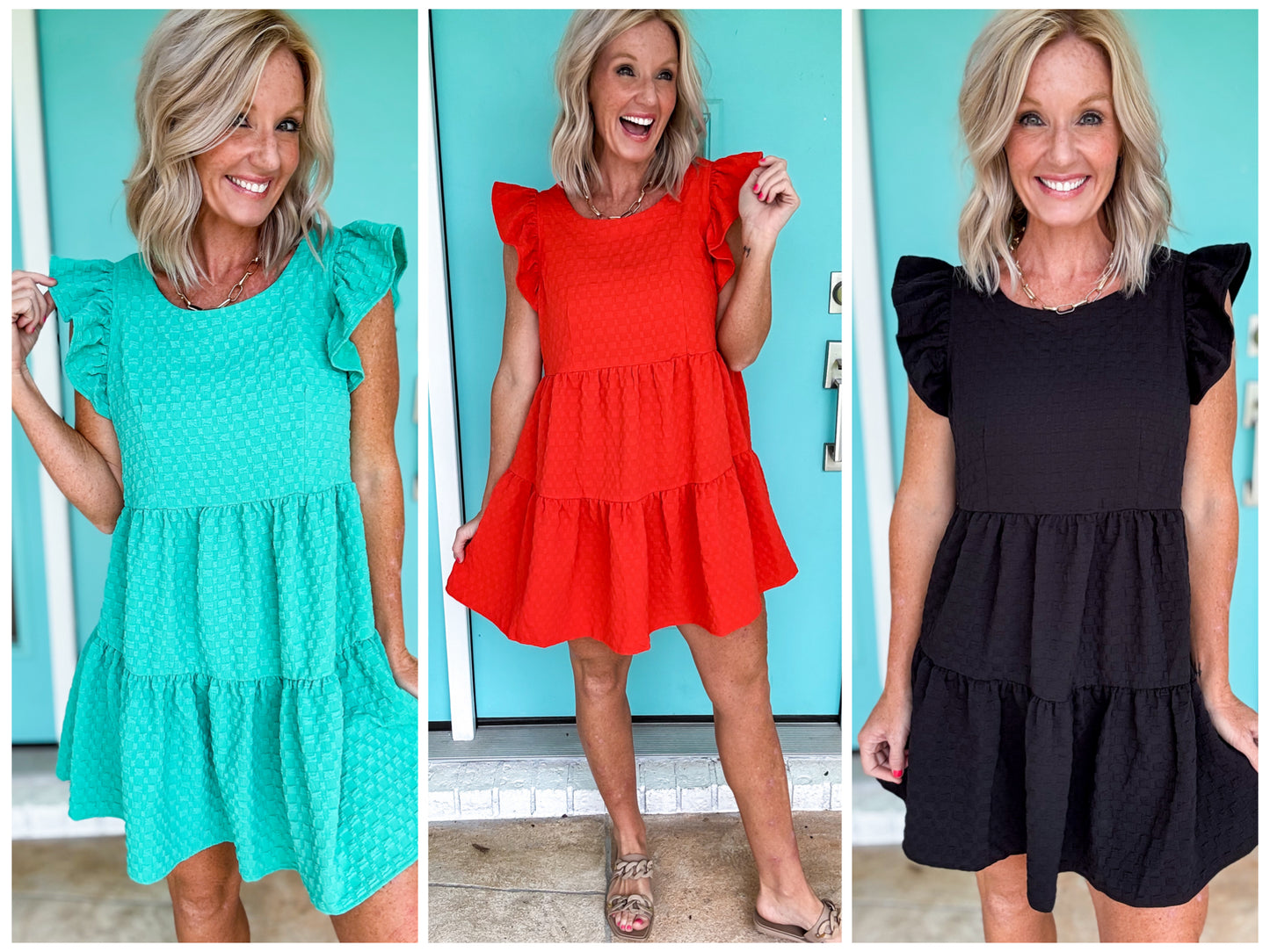 Woven Whisper Dress