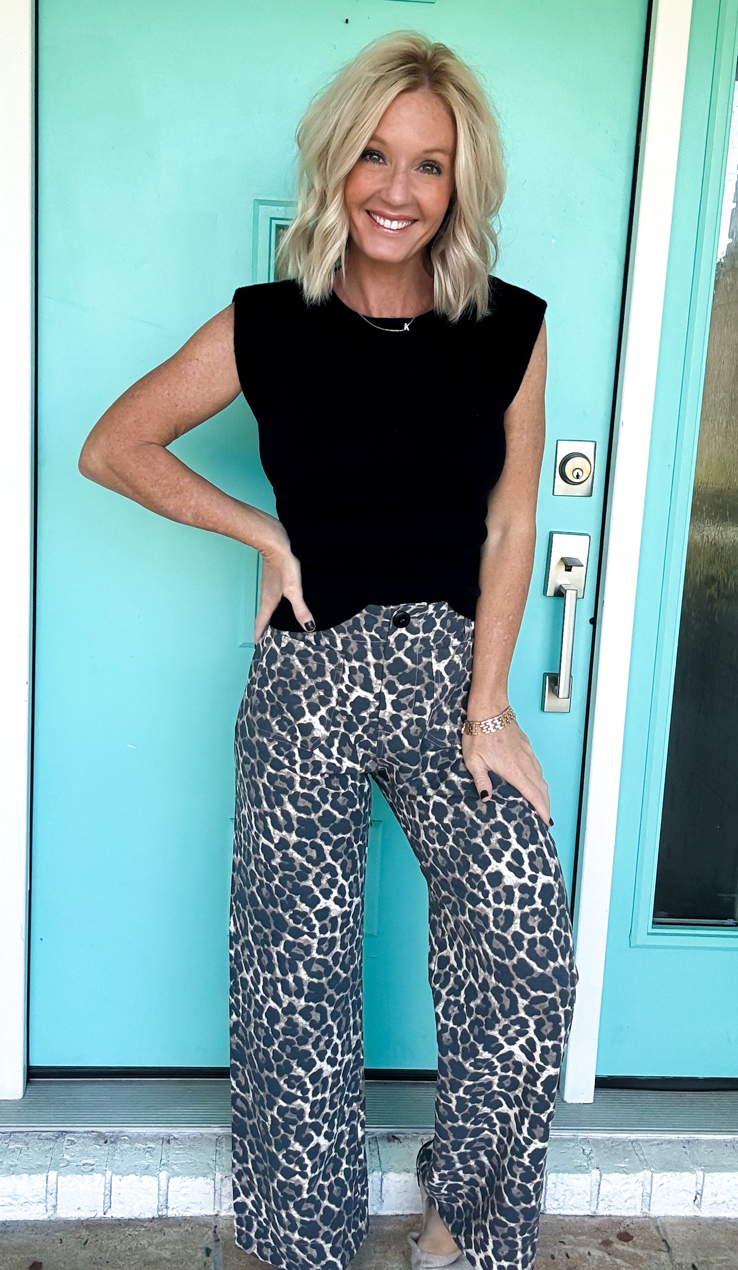 Safari Stroll Wide Leg Pants