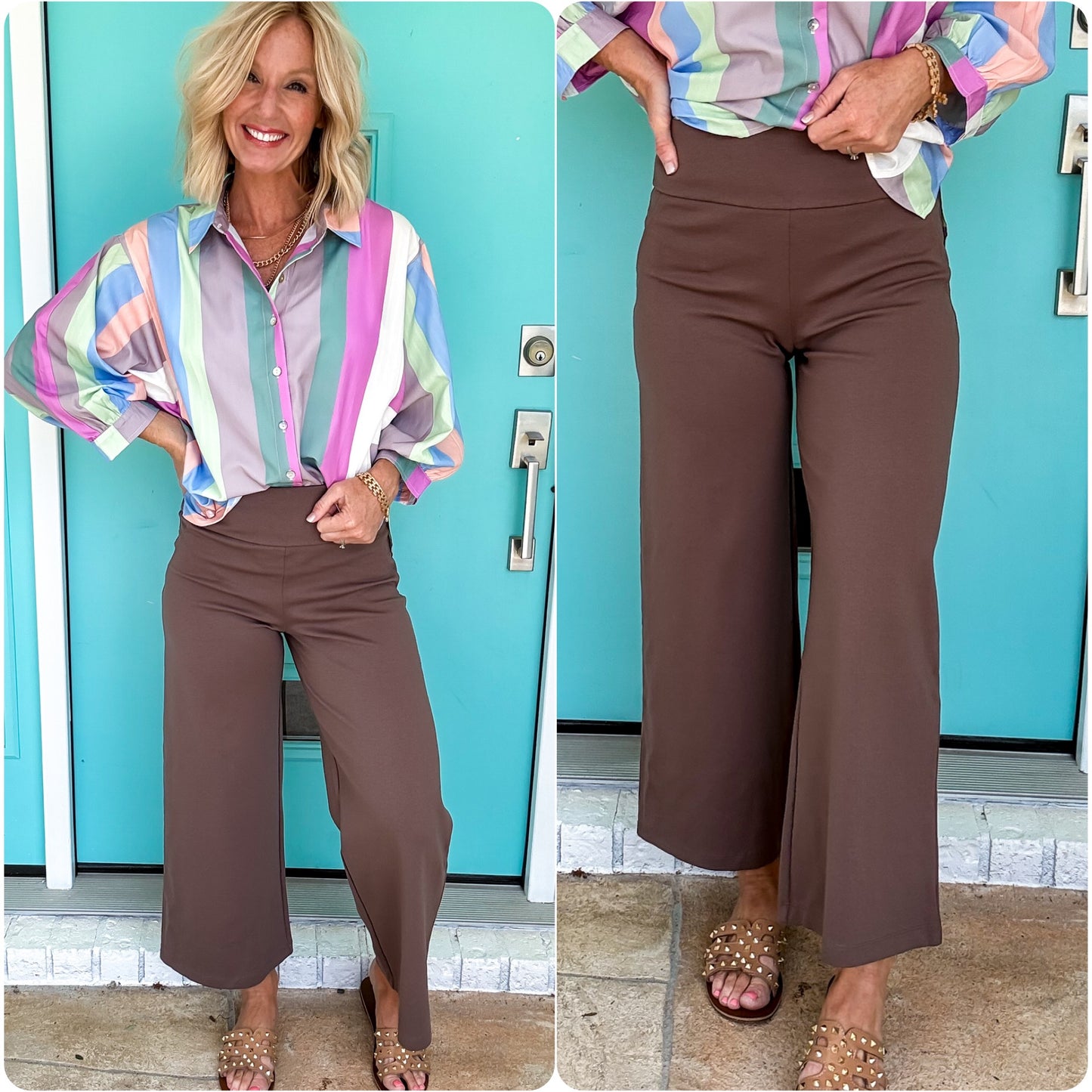 Bella Wide Leg Flex Dress Pants *stretch*