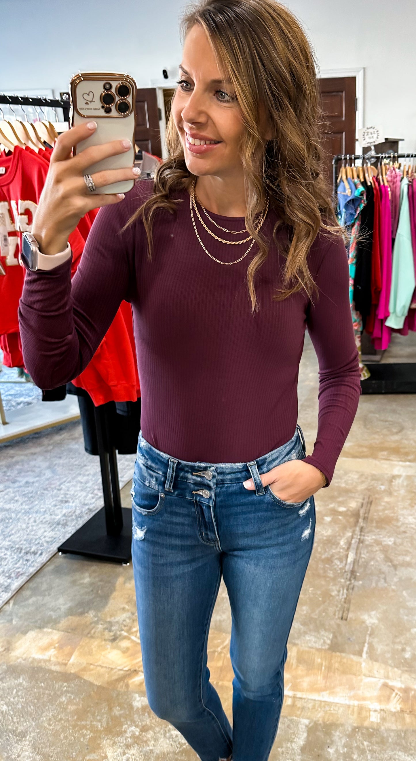 Layering Queen Long Sleeve Bodysuit