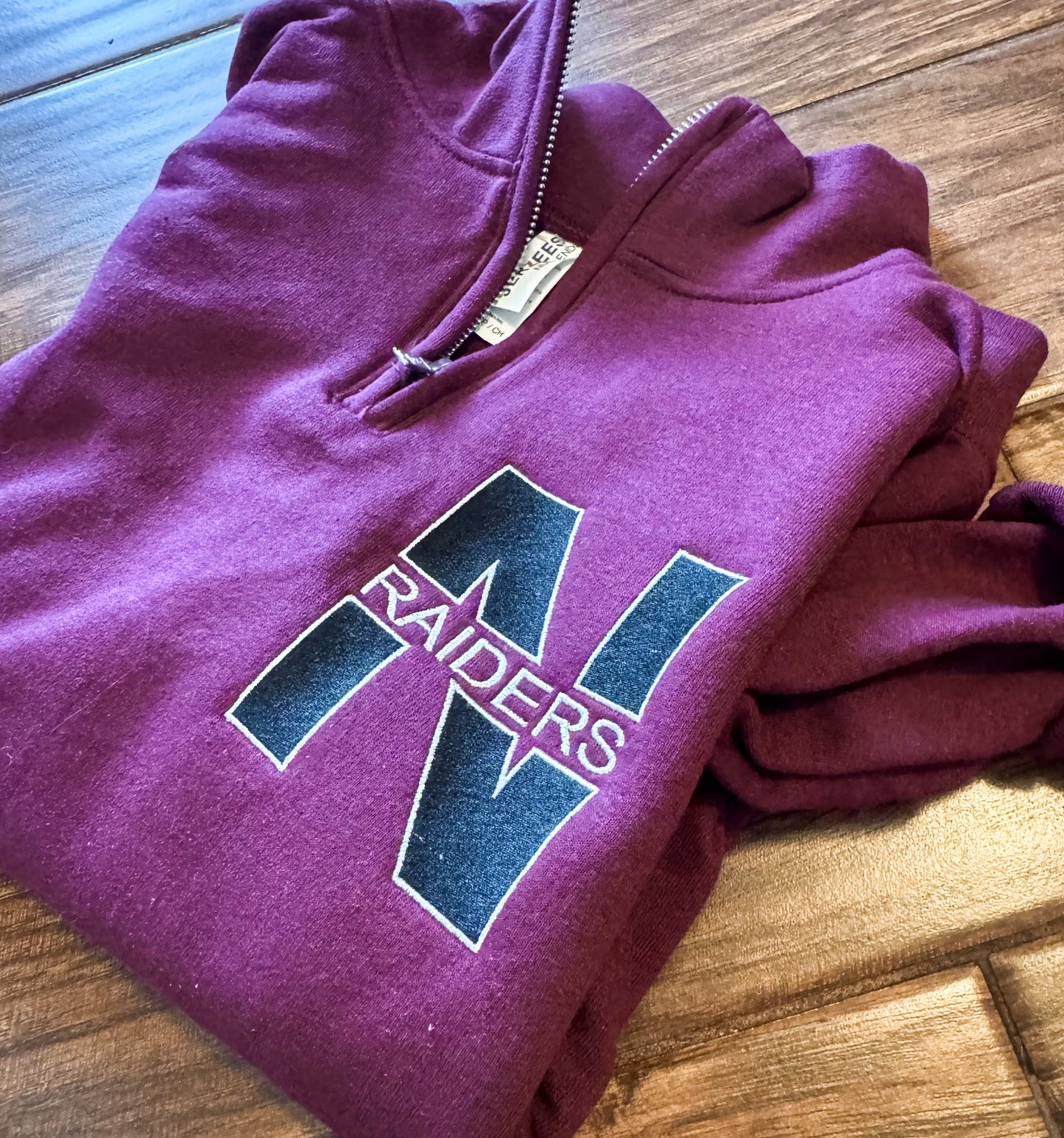 Navarre Raiders Embroidered Quarter Zip