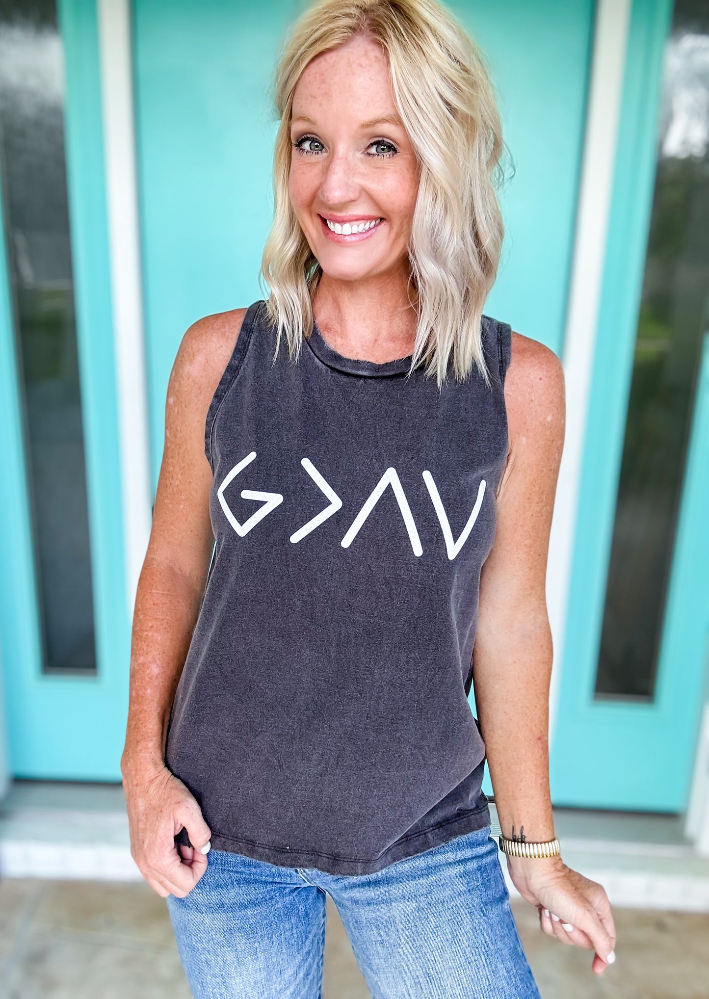 God is Greater Than Highs & Lows Tank
