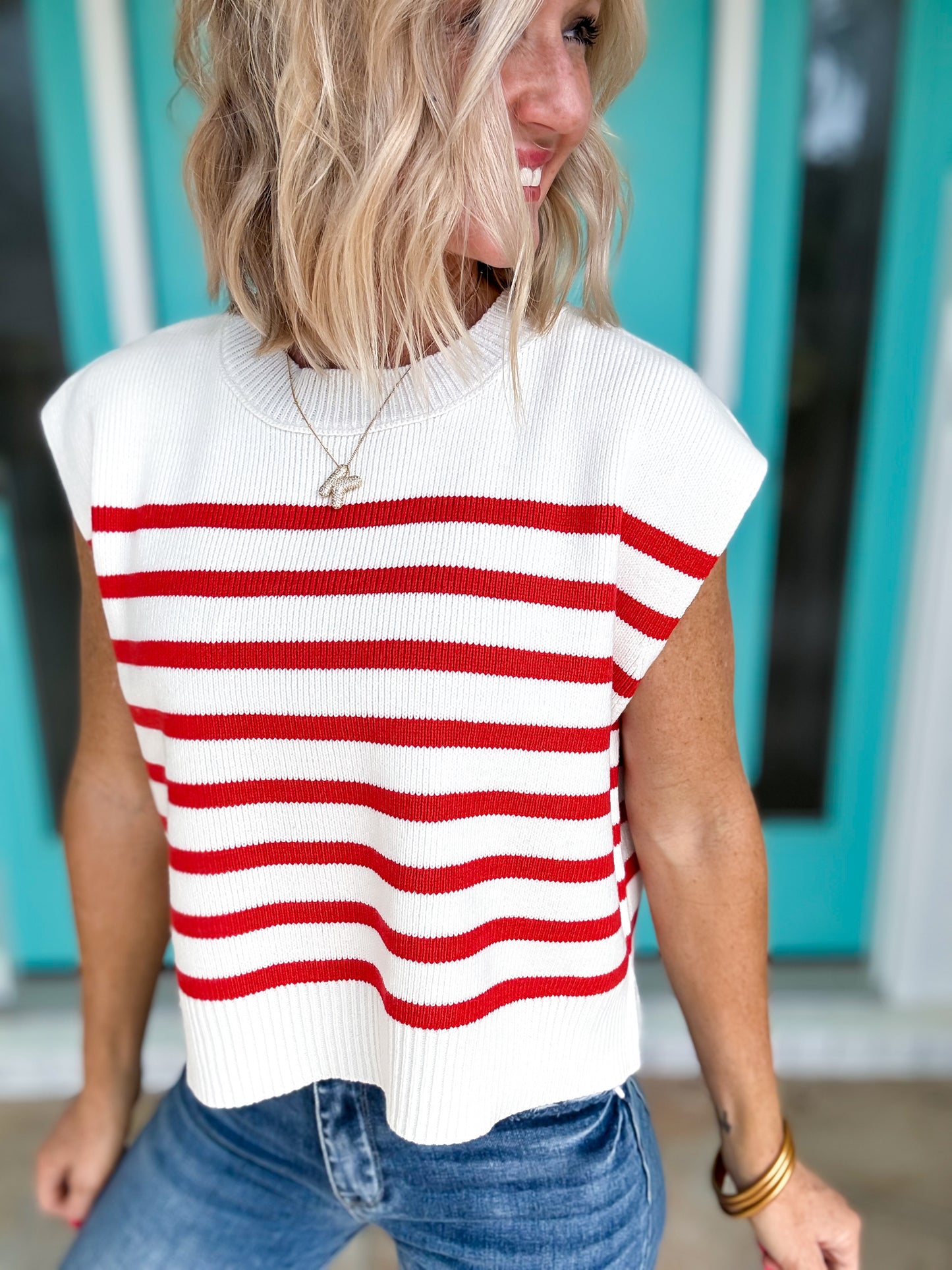 Easy Stripe Vibes Sweater