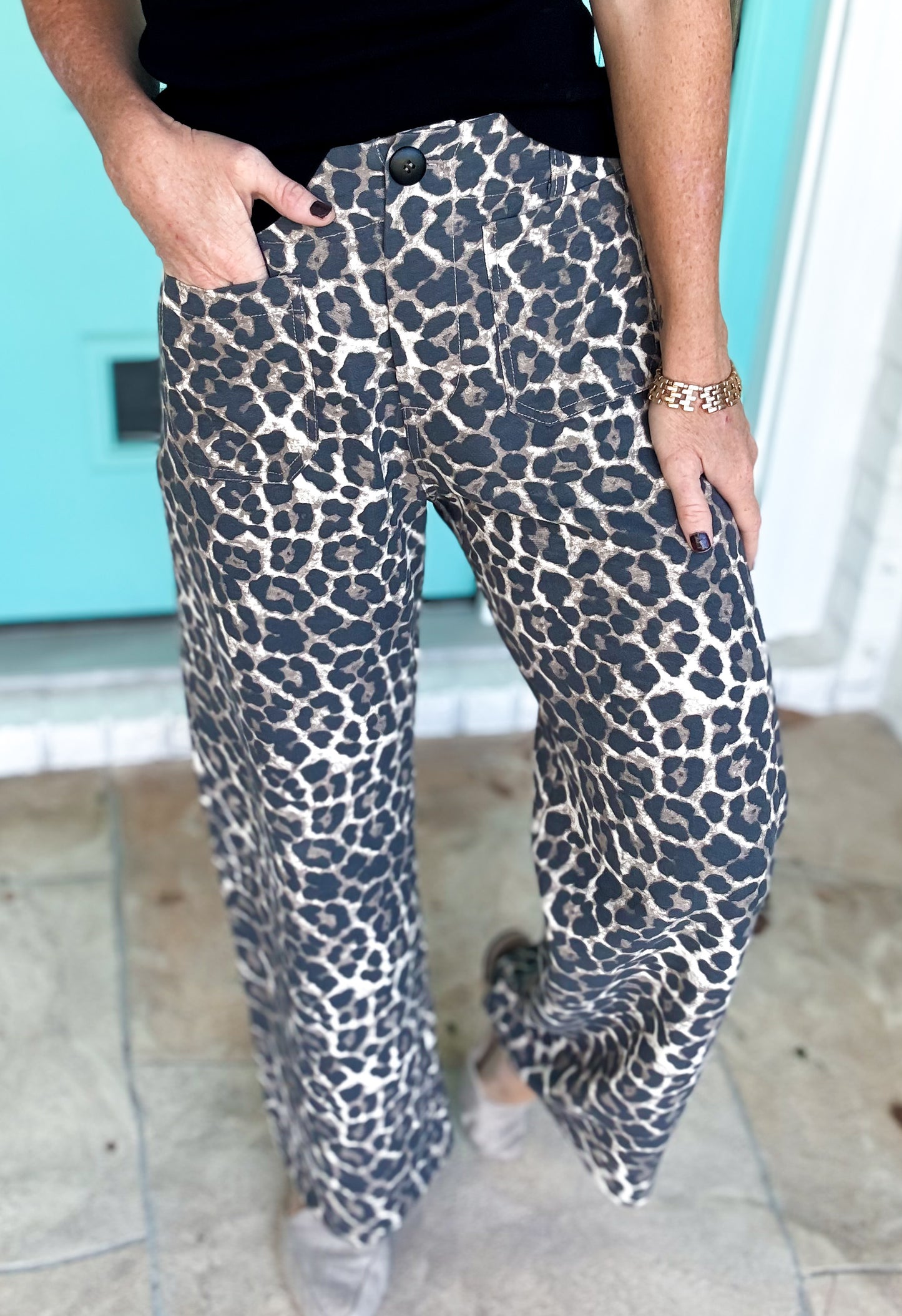 Safari Stroll Wide Leg Pants