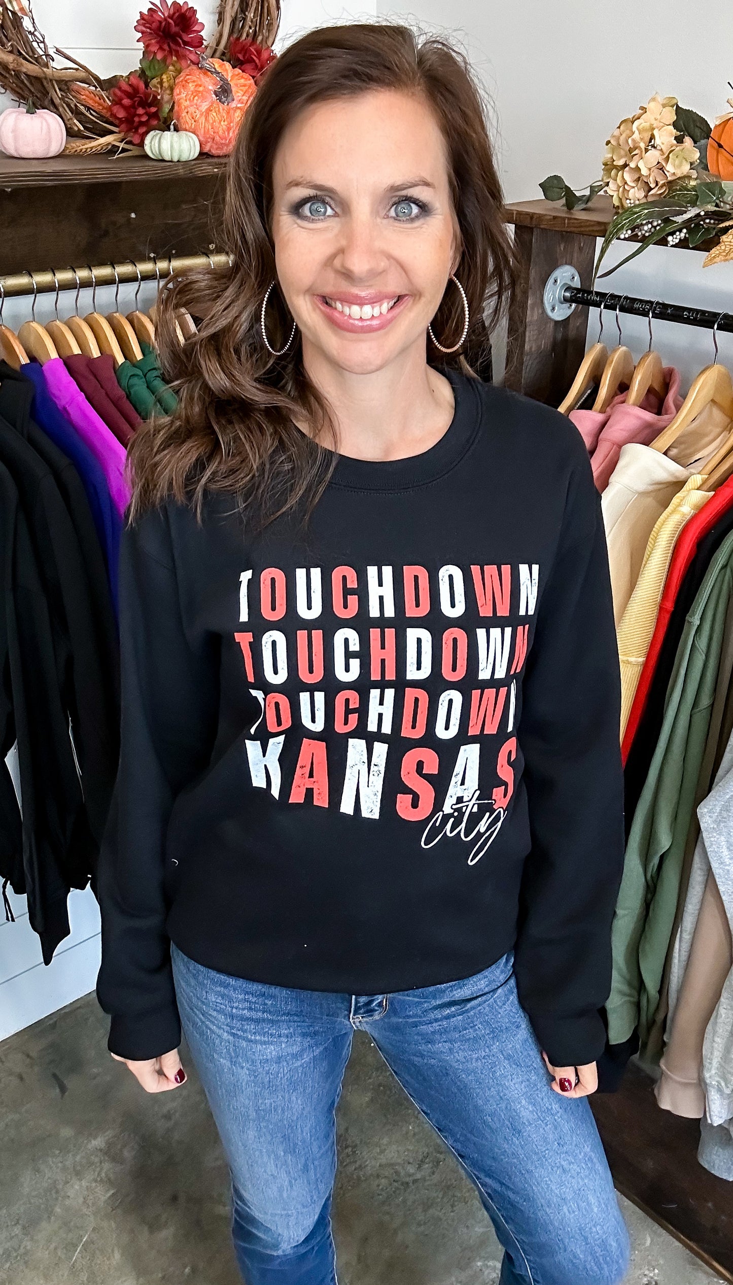 Triple Touchdown KC Sweatshirt