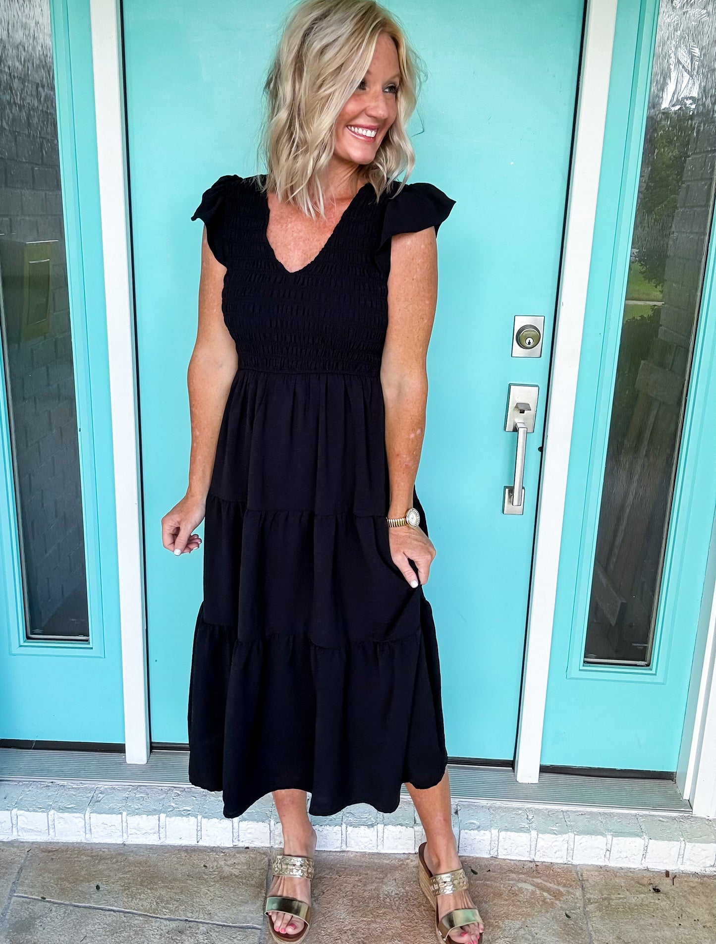 Flutter & Flow Little Black Dress