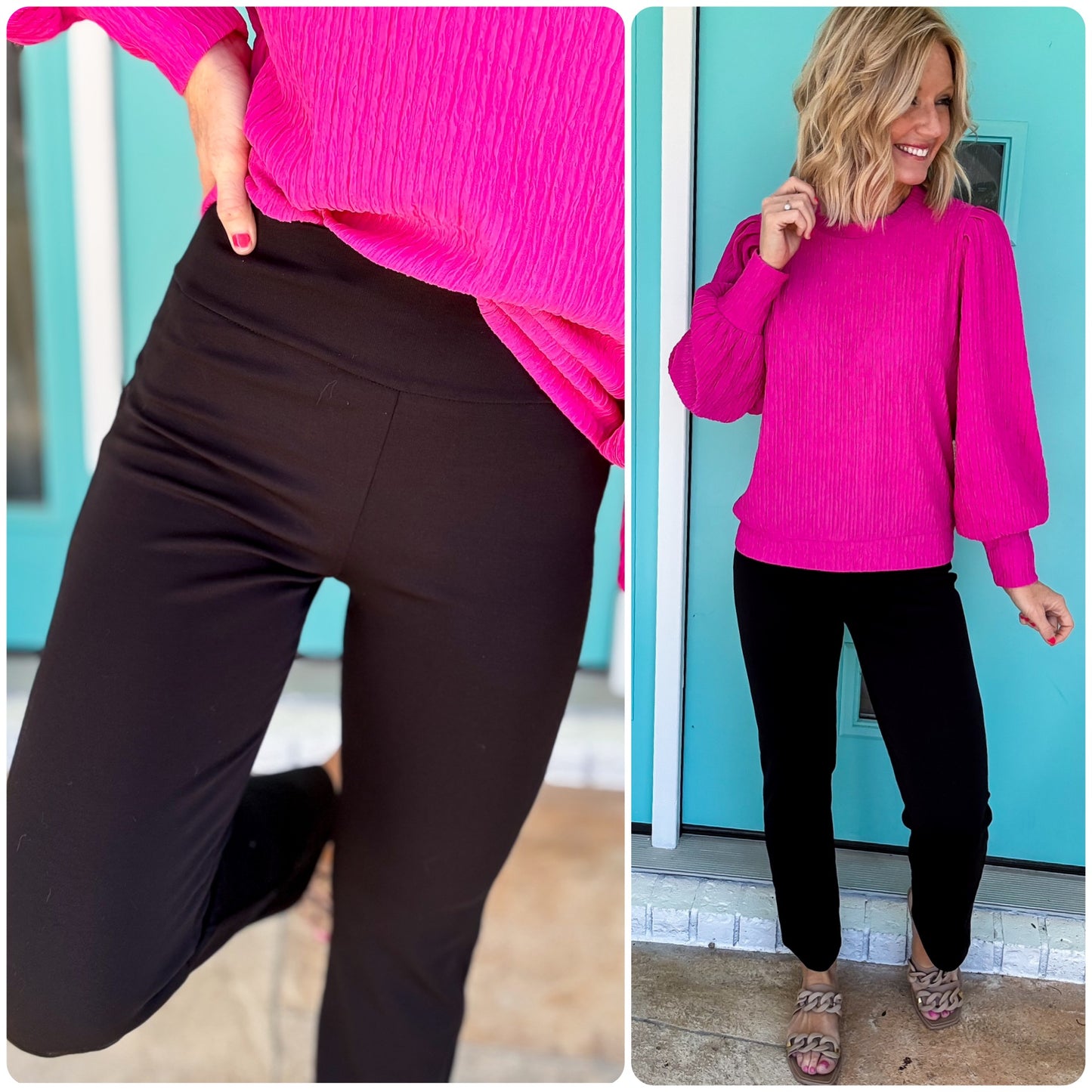 The Bella Flex Straight Dress Pants *stretch*