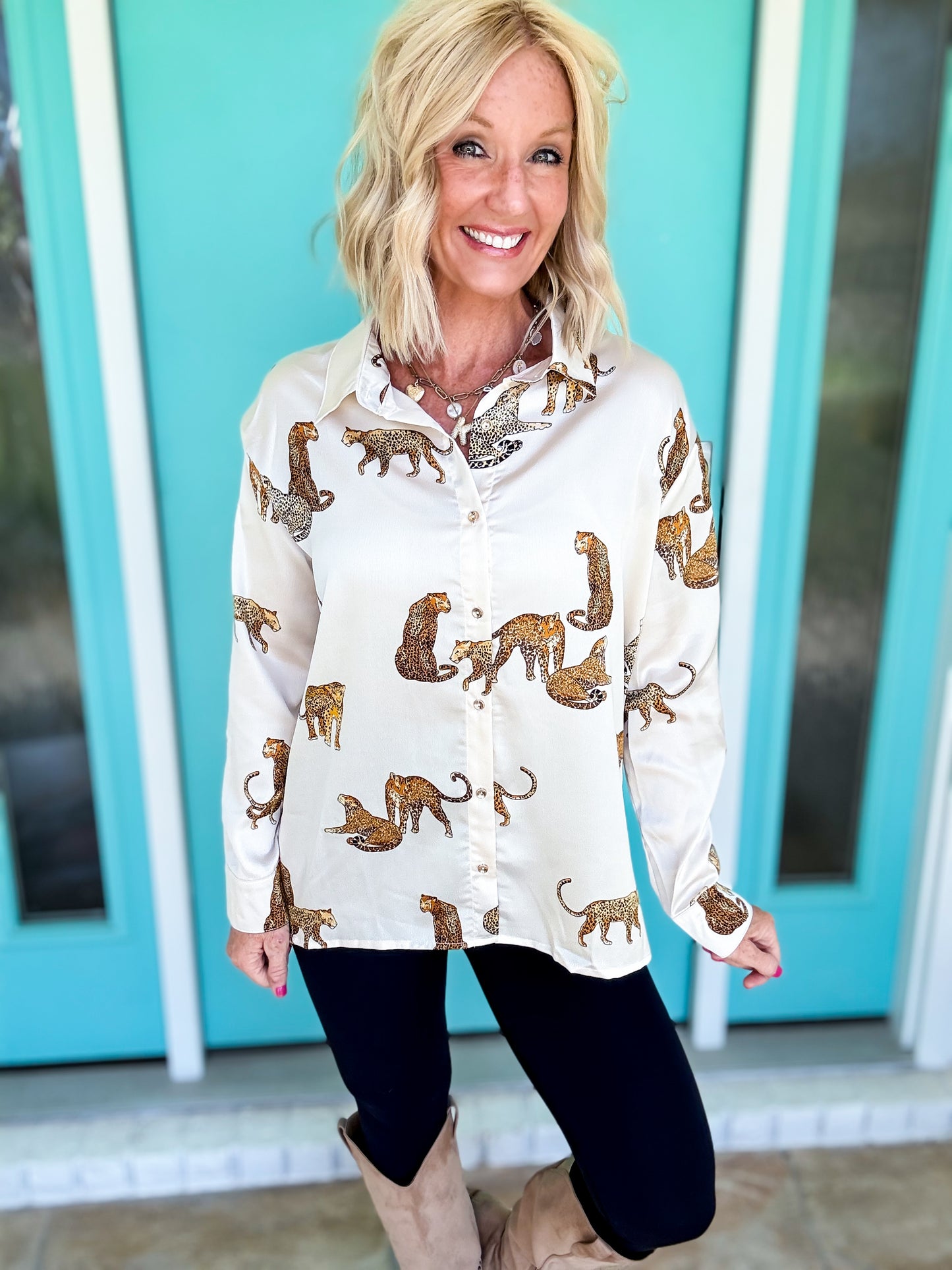 Jungle Glow Tiger Top