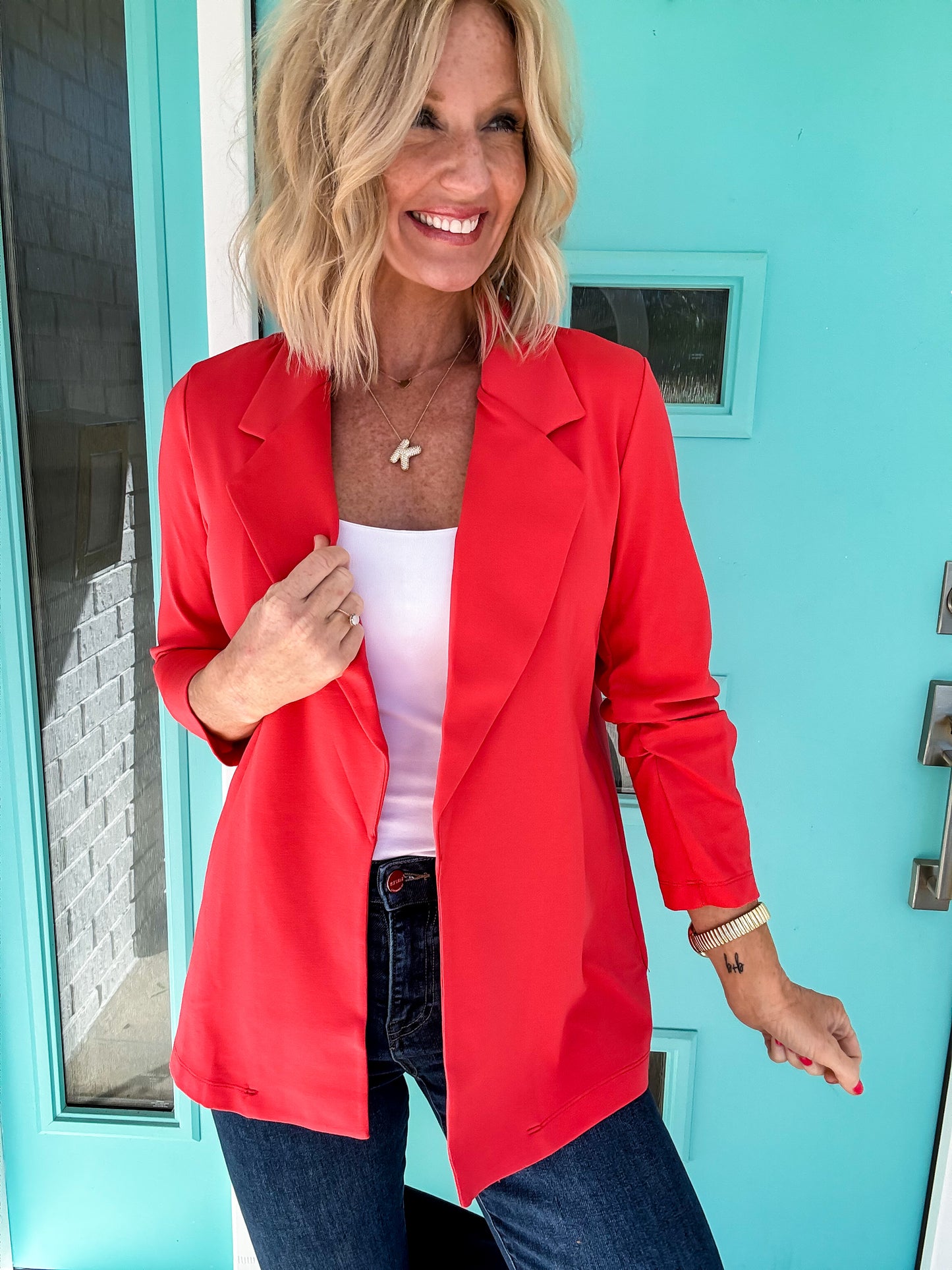 The Bella Flex Blazer *stretchy*