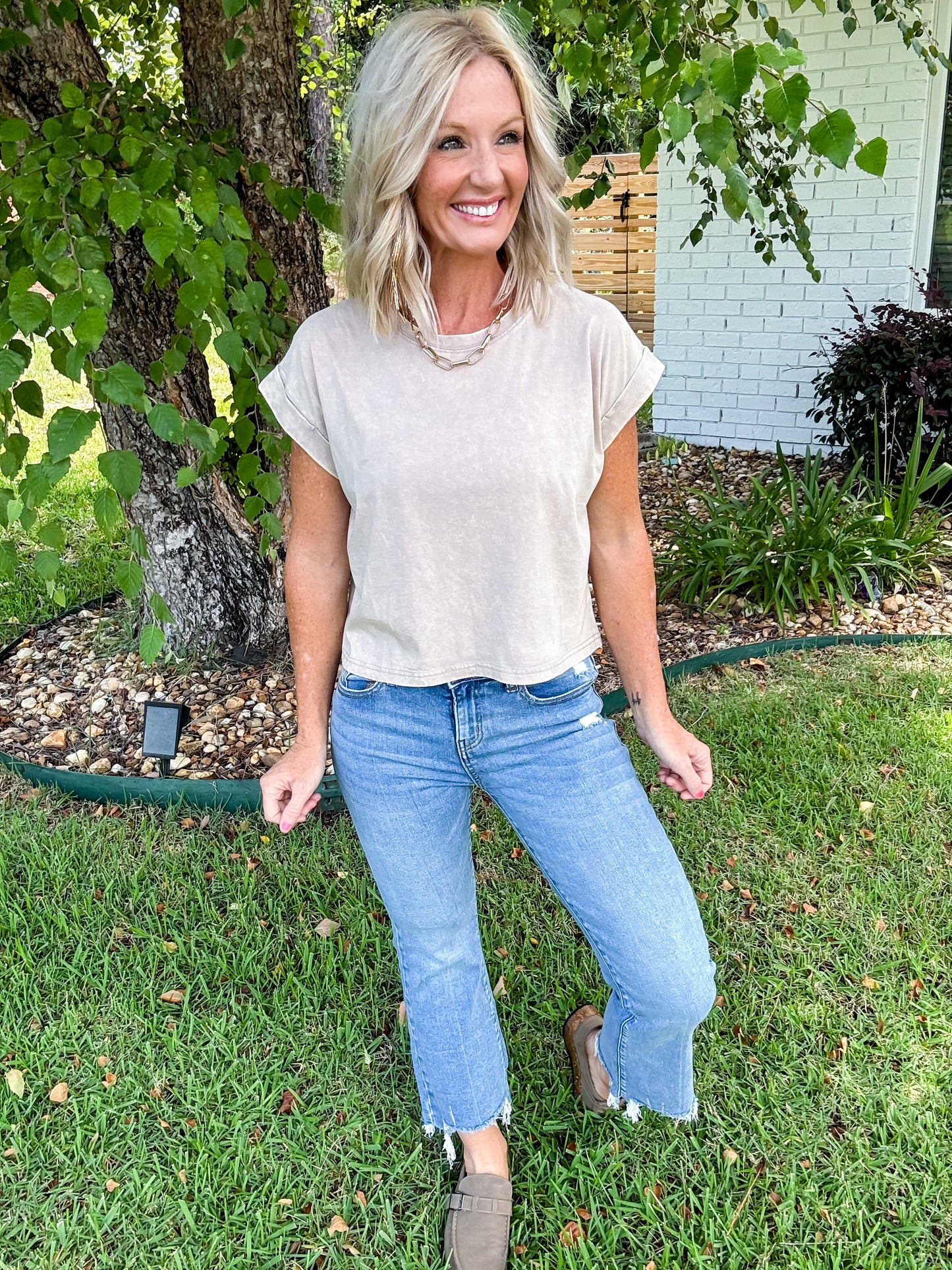 Comfy Cuff Fall Tee