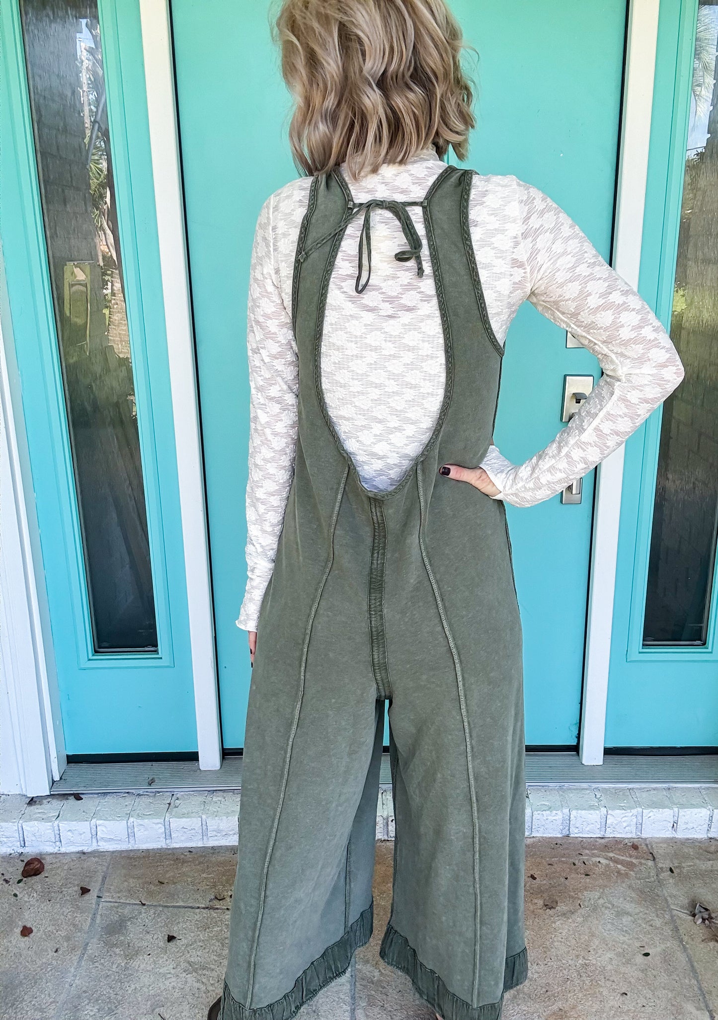 Mineral Muse Ankle Detail Jumpsuit