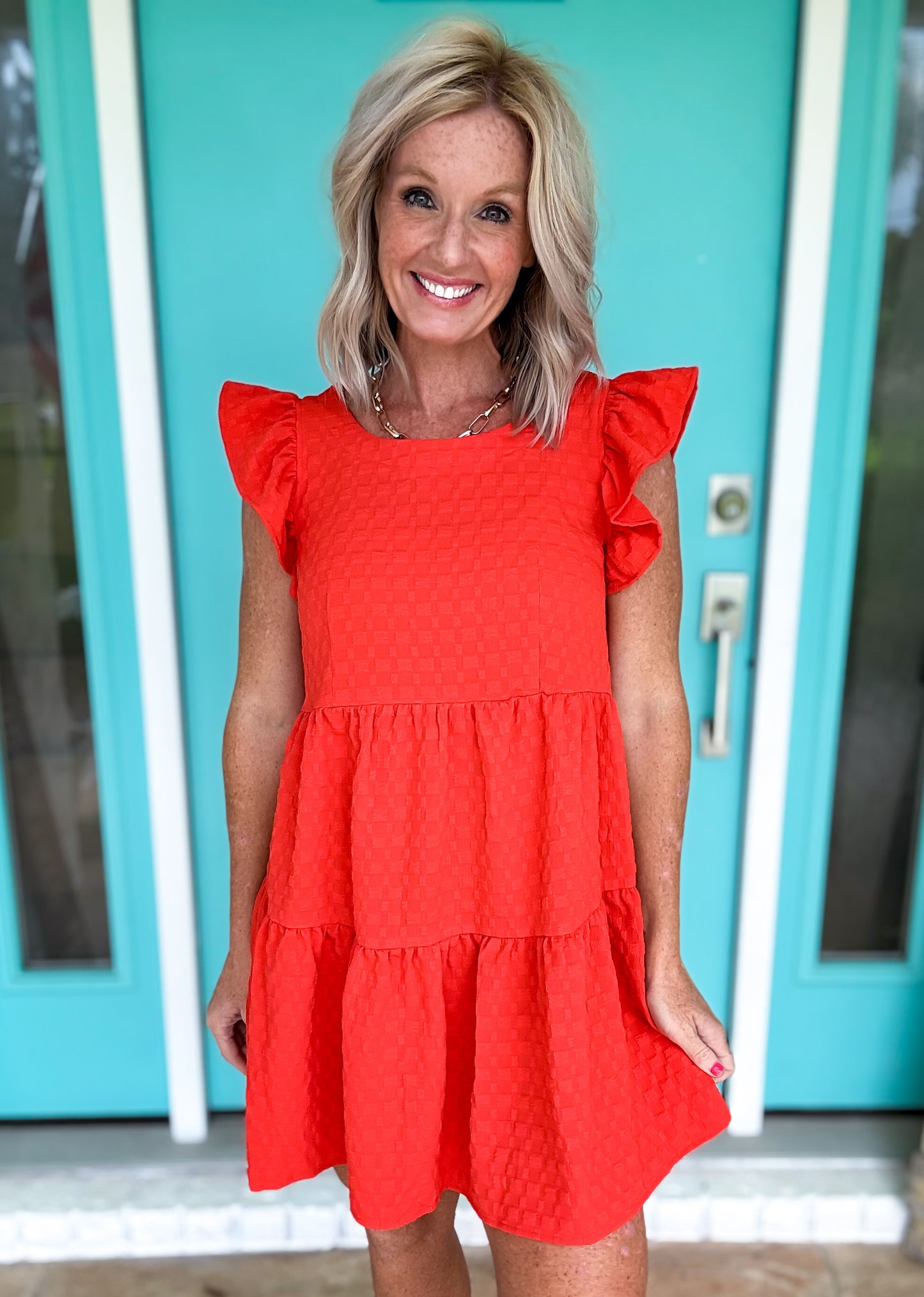 Woven Whisper Dress
