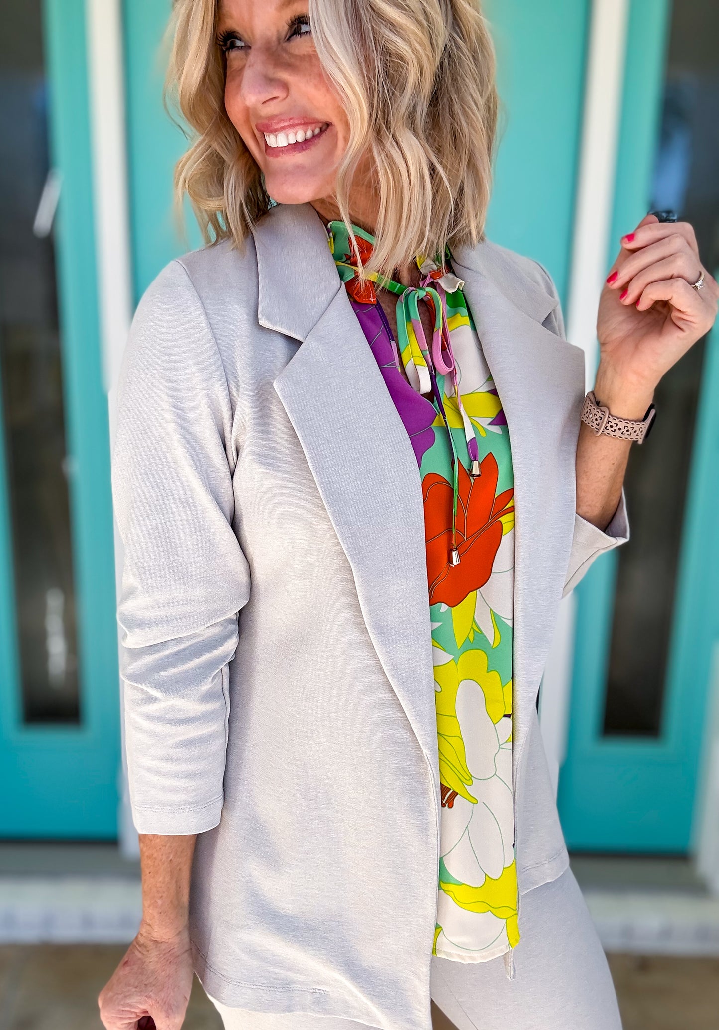 The Bella Flex Blazer *stretchy*