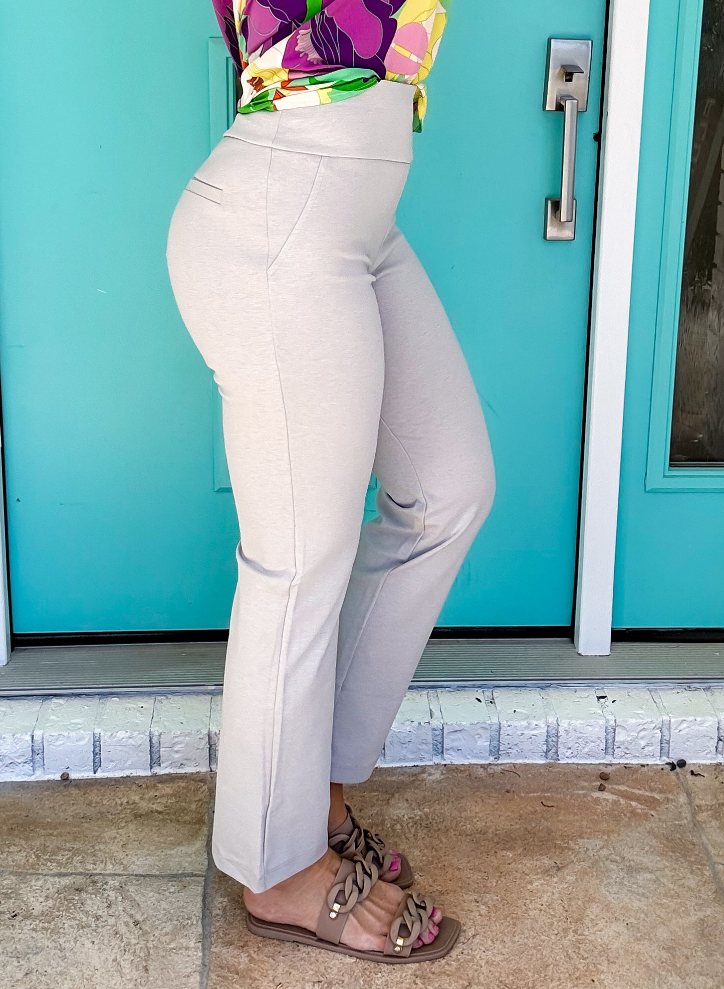The Bella Flex Straight Dress Pants *stretch*