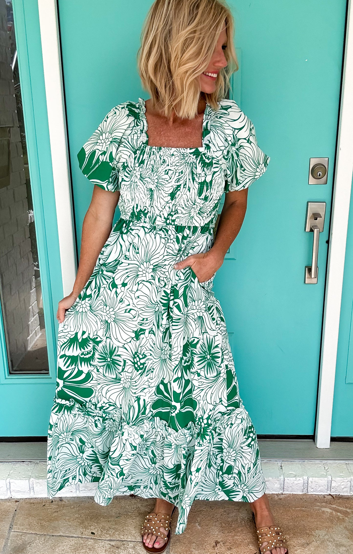 Smock & Blossom Dress