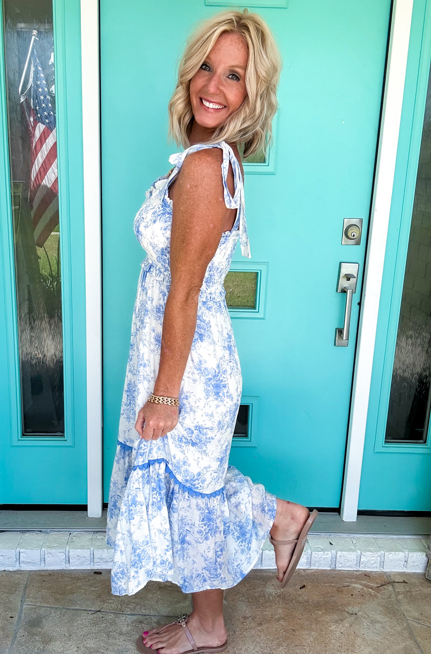 Blossom Breeze Smocked Dress