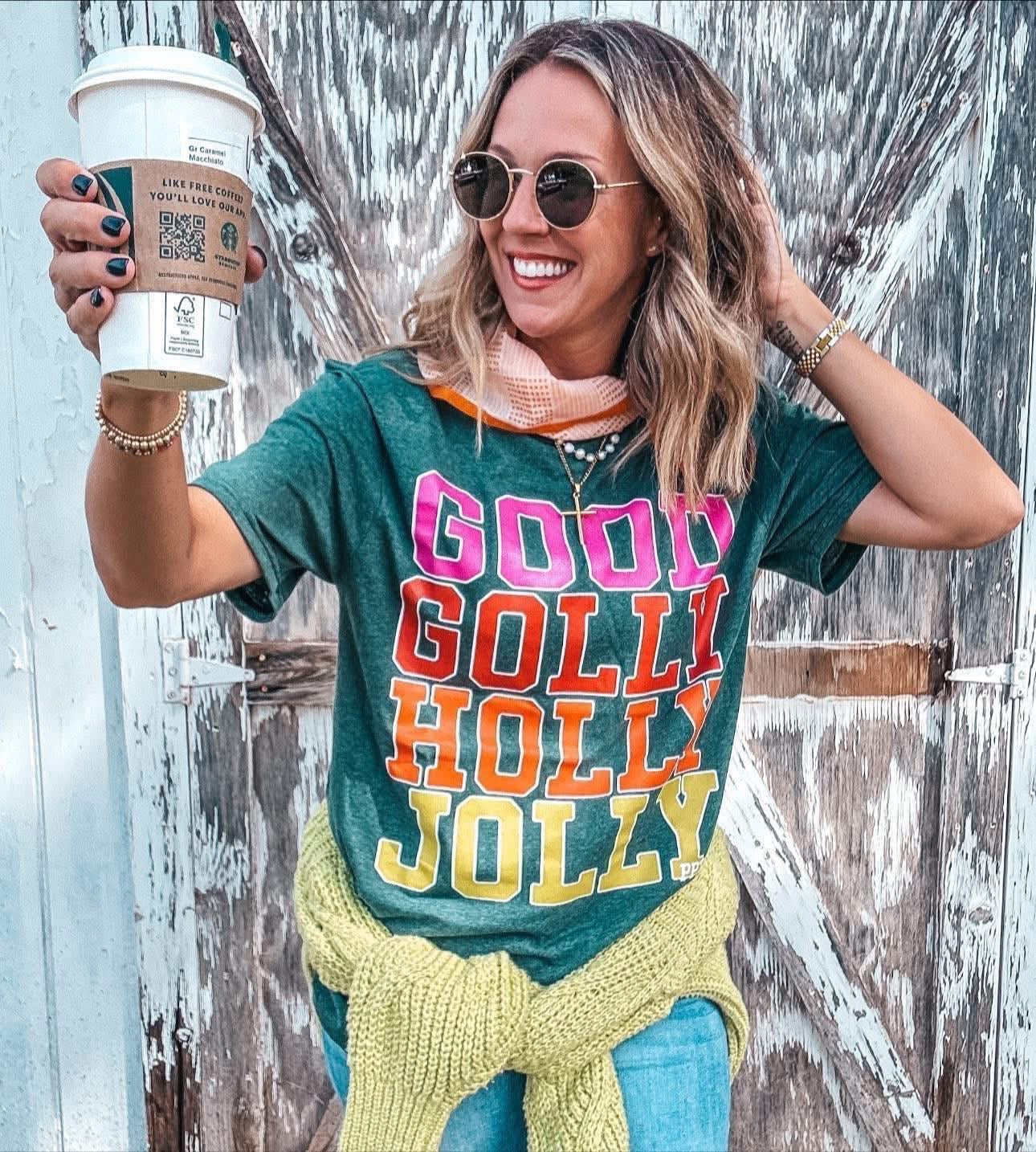 Good Golly Holly Jolly Tee