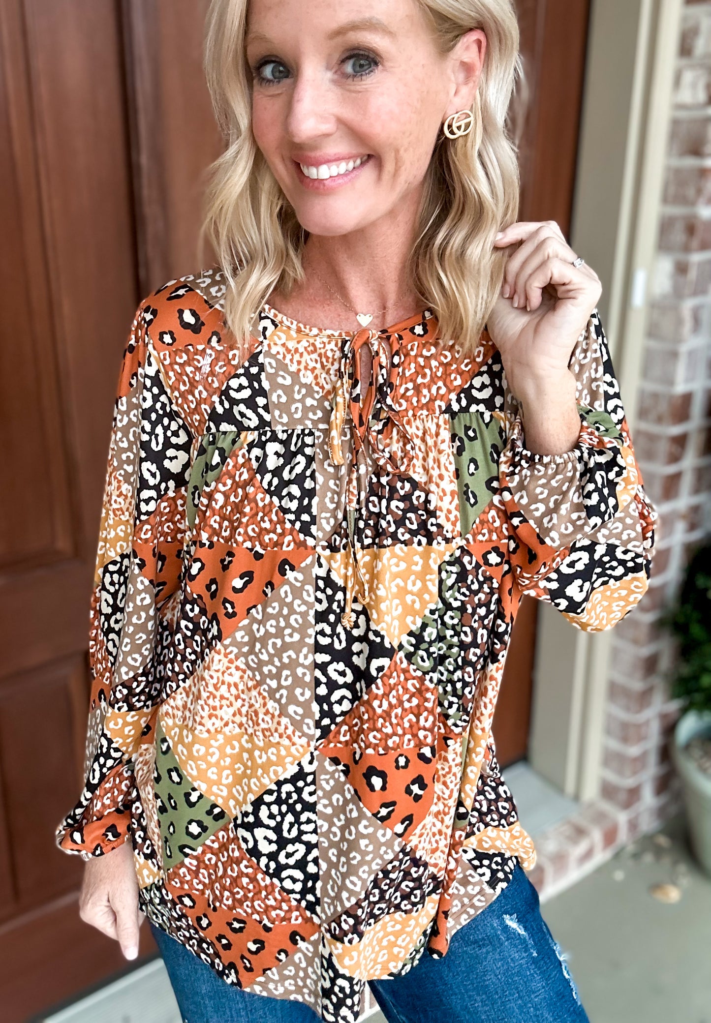 The Alex Patchwork Top